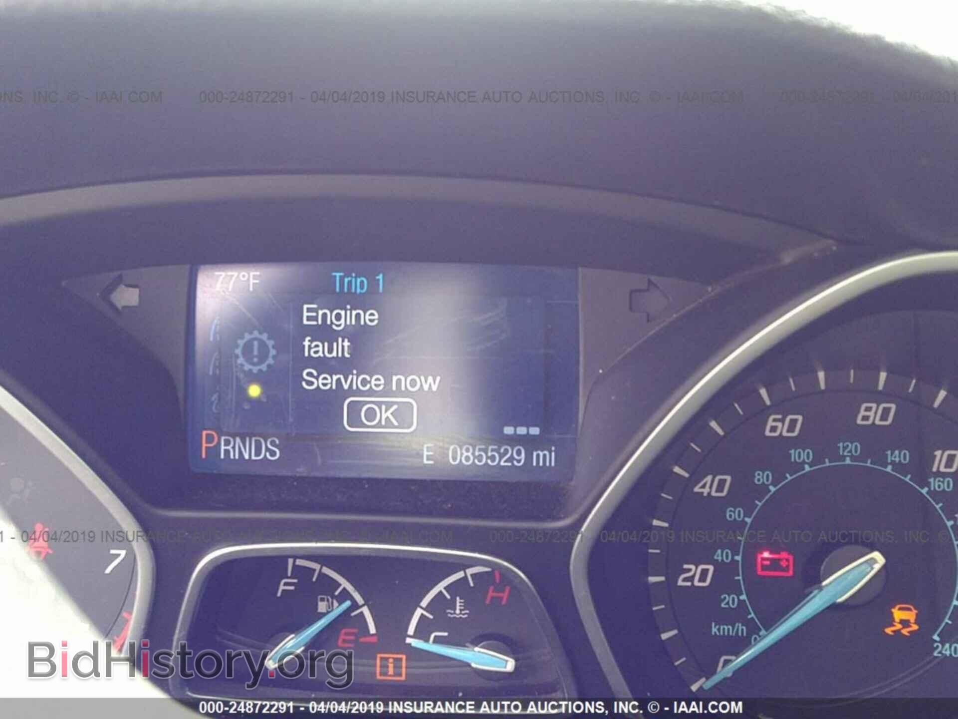 2014 FORD FOCUS - VIN: 1FADP3F27EL196408 - Фото 7