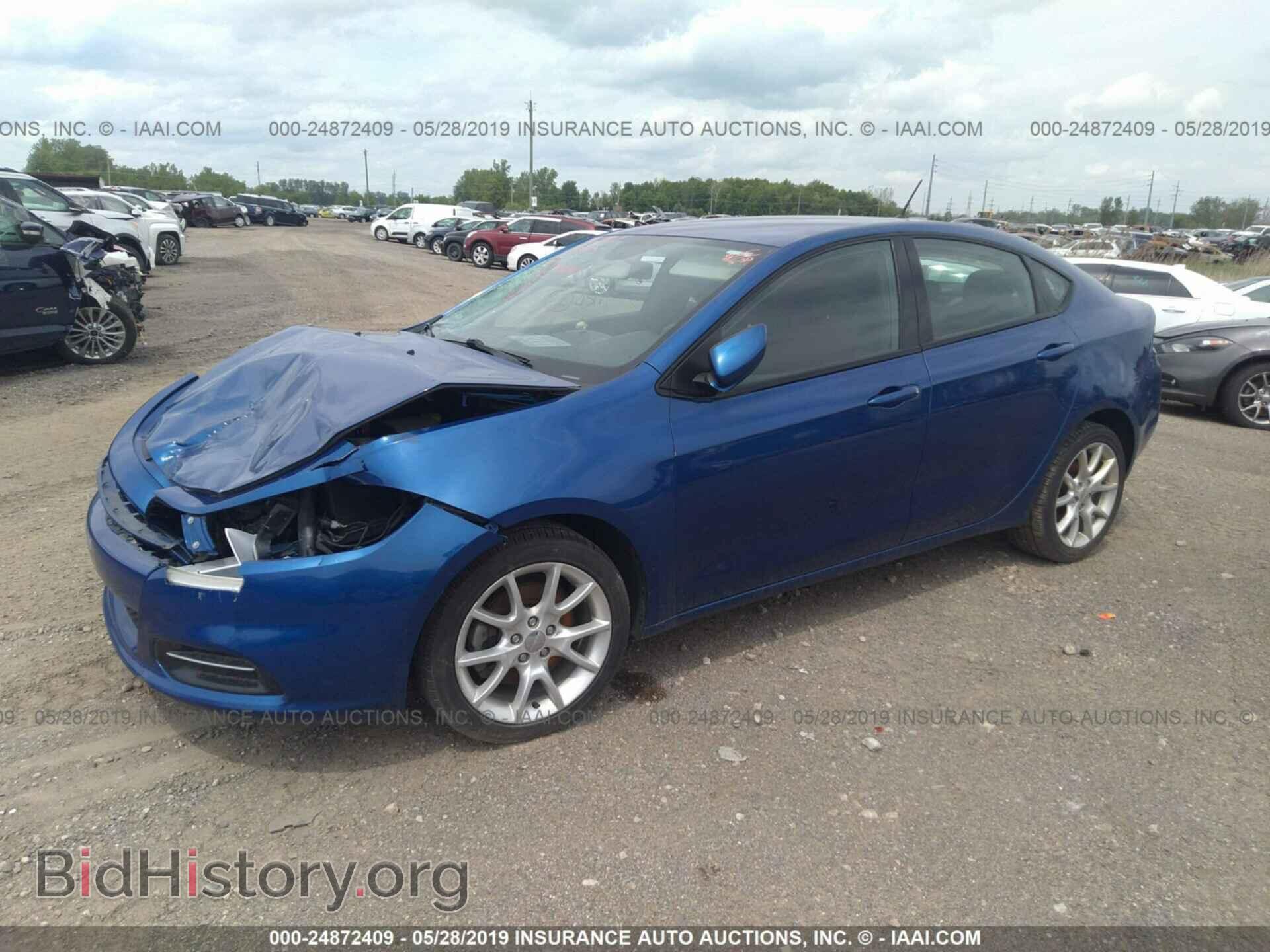 2013 DODGE DART - VIN: 1C3CDFBA7DD302074 - Фото 2