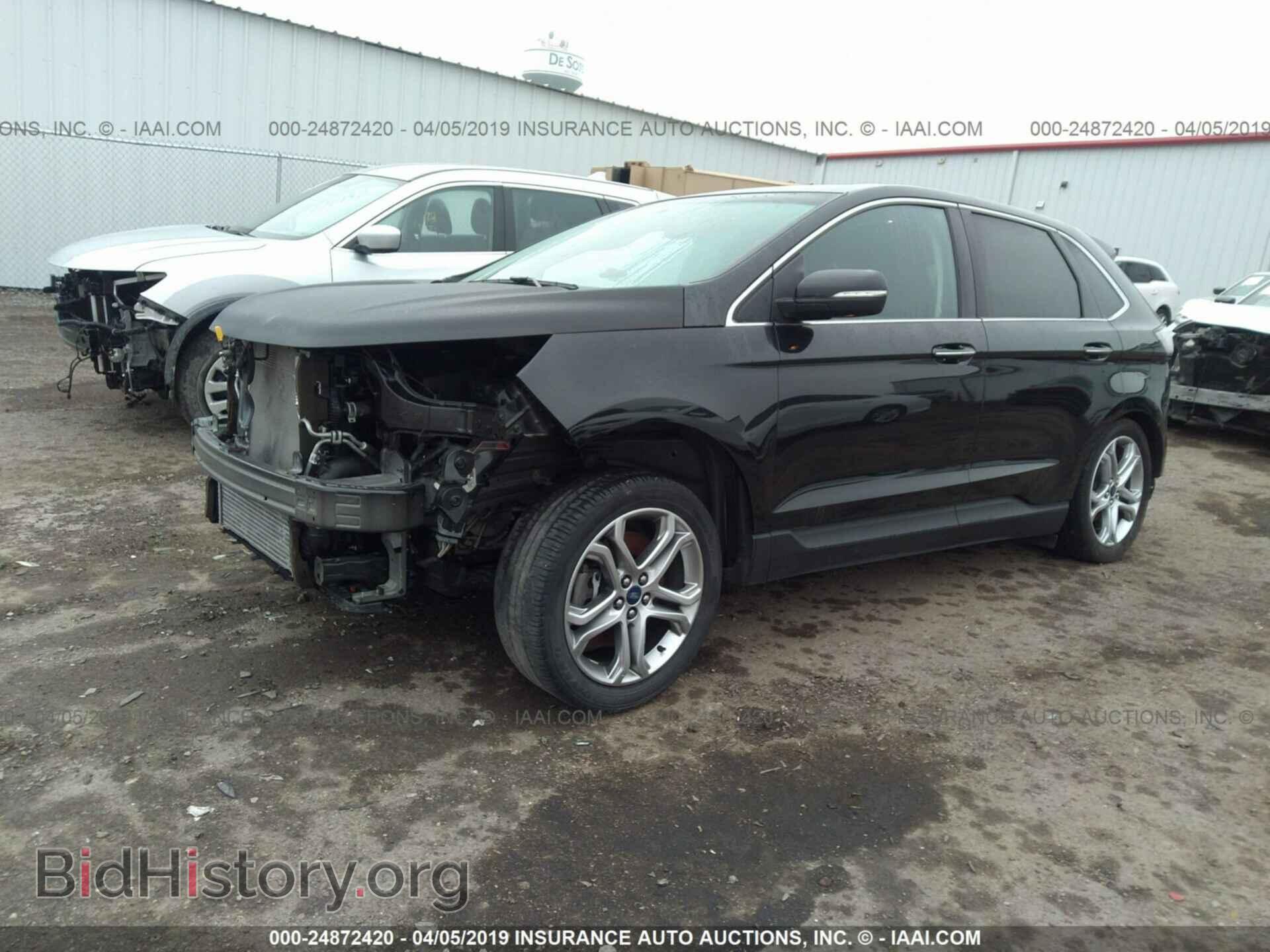 2015 FORD EDGE - VIN: 2FMTK4K98FBB28595 - Photo 2