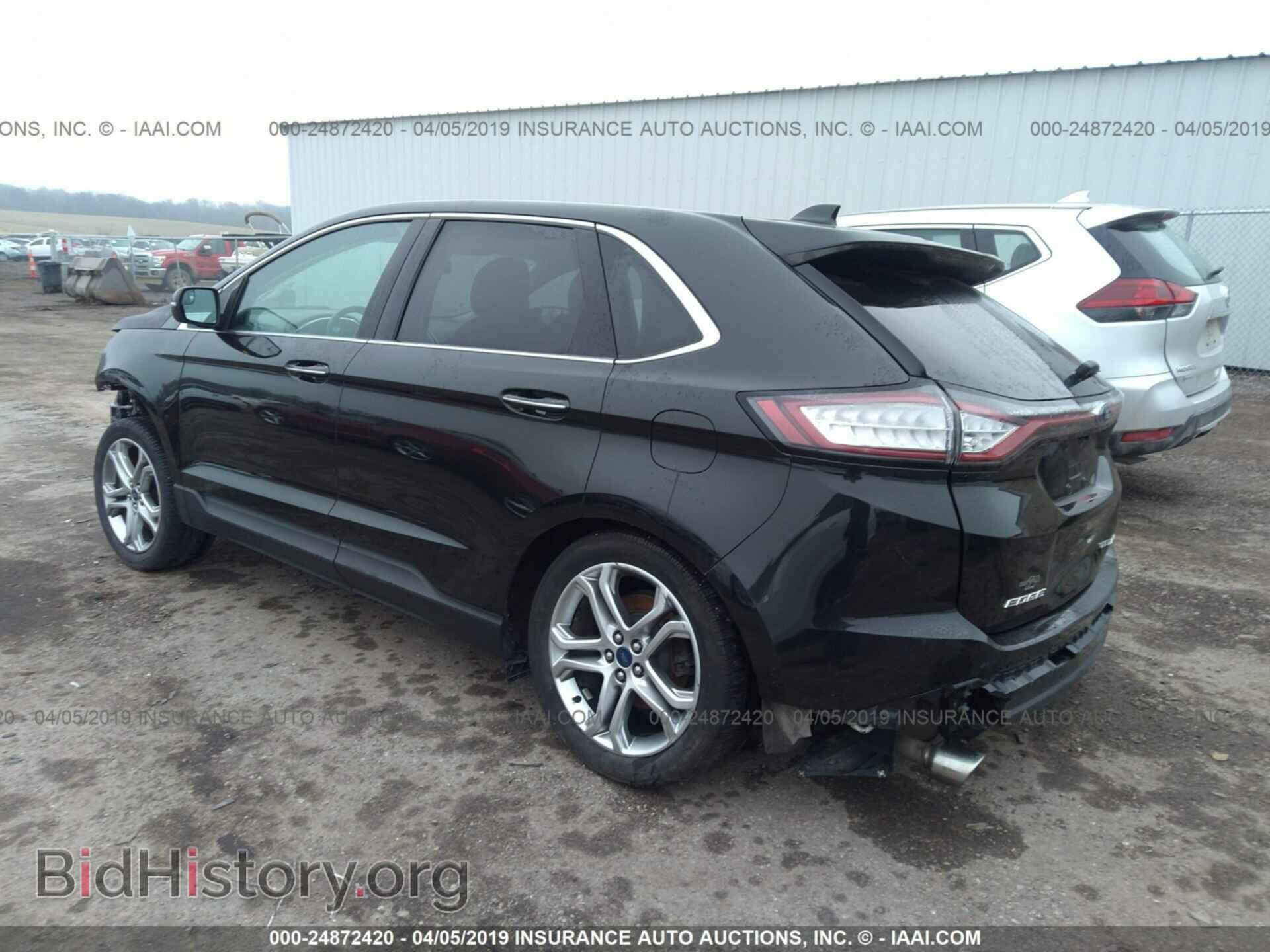 2015 FORD EDGE - VIN: 2FMTK4K98FBB28595 - Photo 3