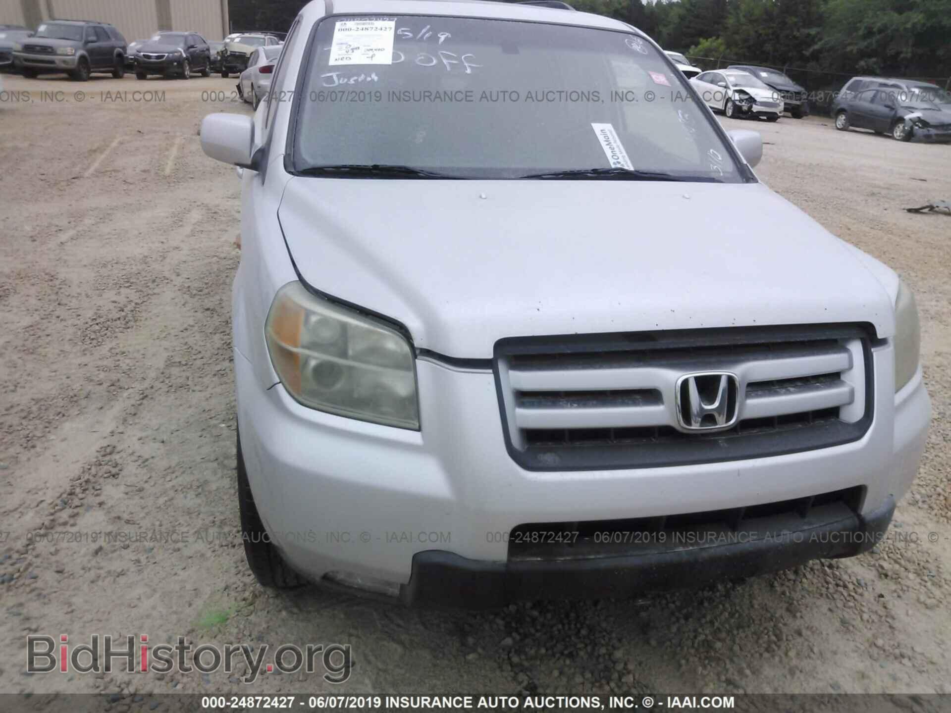 2006 HONDA PILOT - VIN: 5FNYF28766B036073 - Фото 6