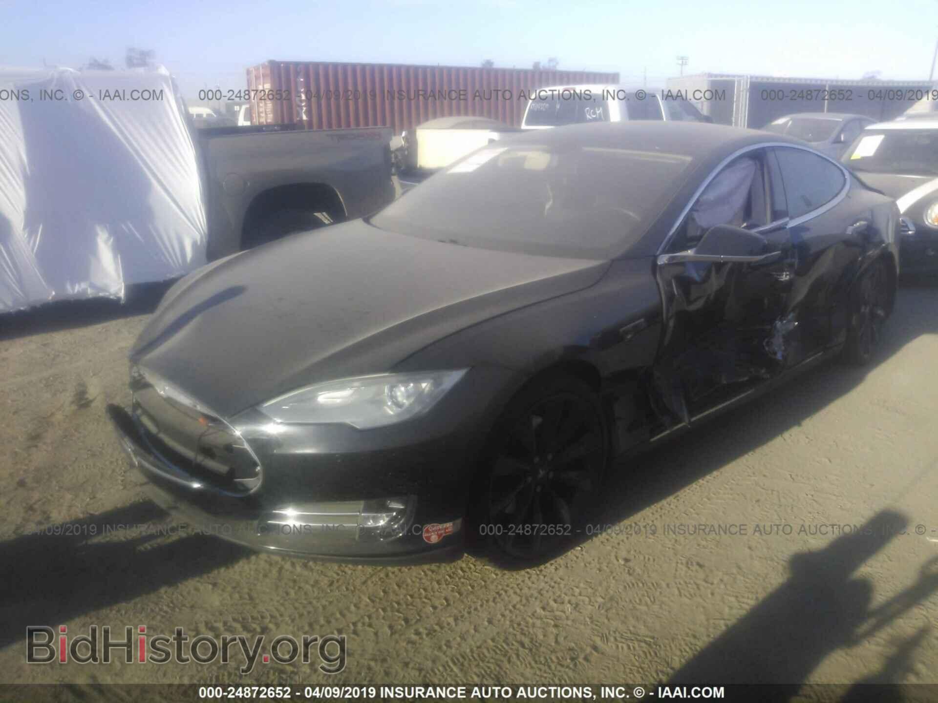 2014 TESLA MODEL S - VIN: 5YJSA1S14EFP25739 - Photo 2
