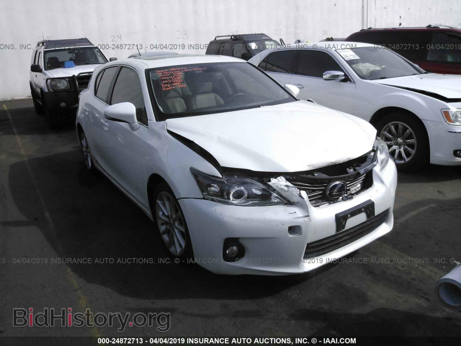 Фотография JTHKD5BH8B2005997 - LEXUS CT 2011