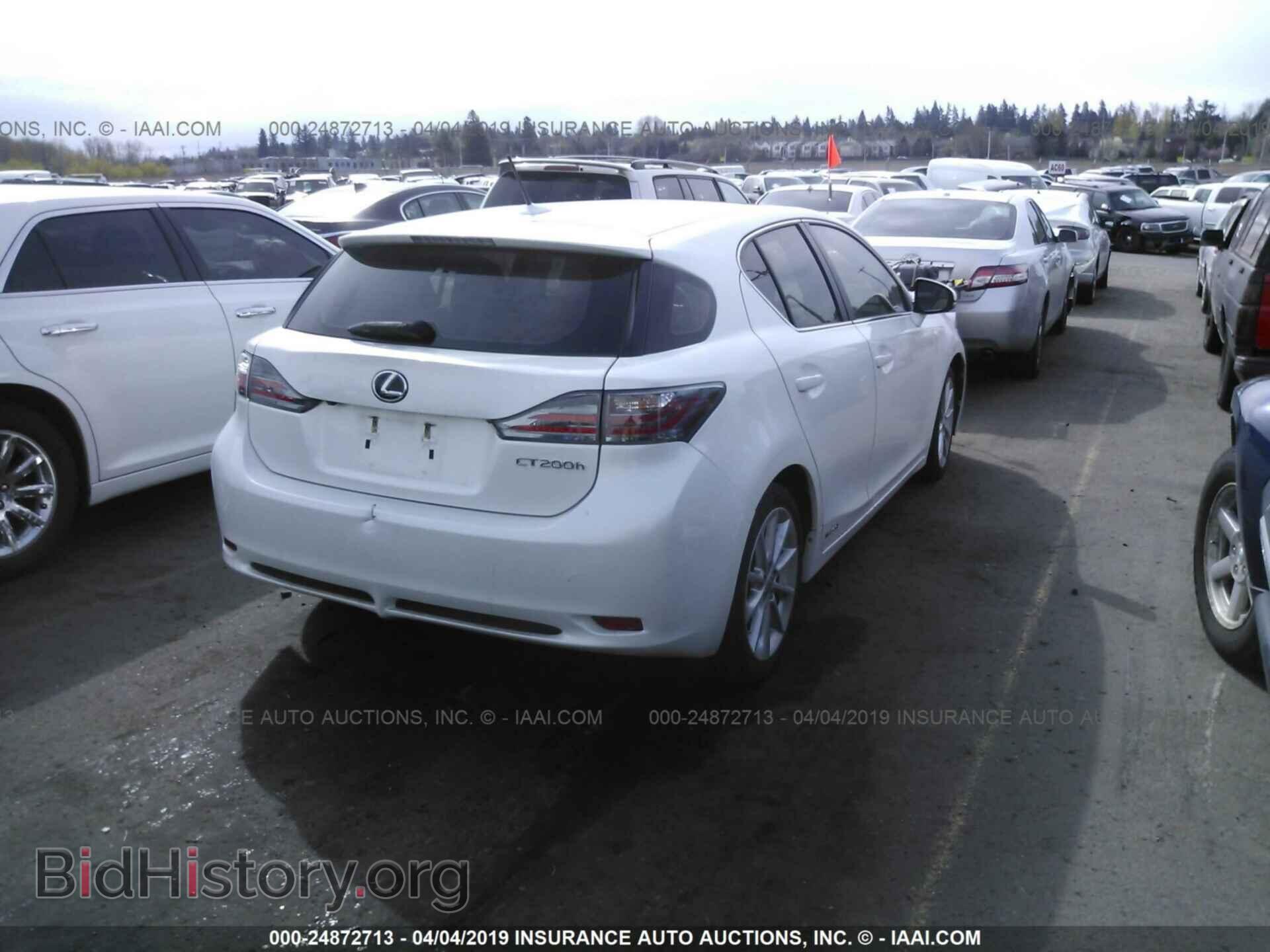 2011 LEXUS CT - VIN: JTHKD5BH8B2005997 - Photo 4