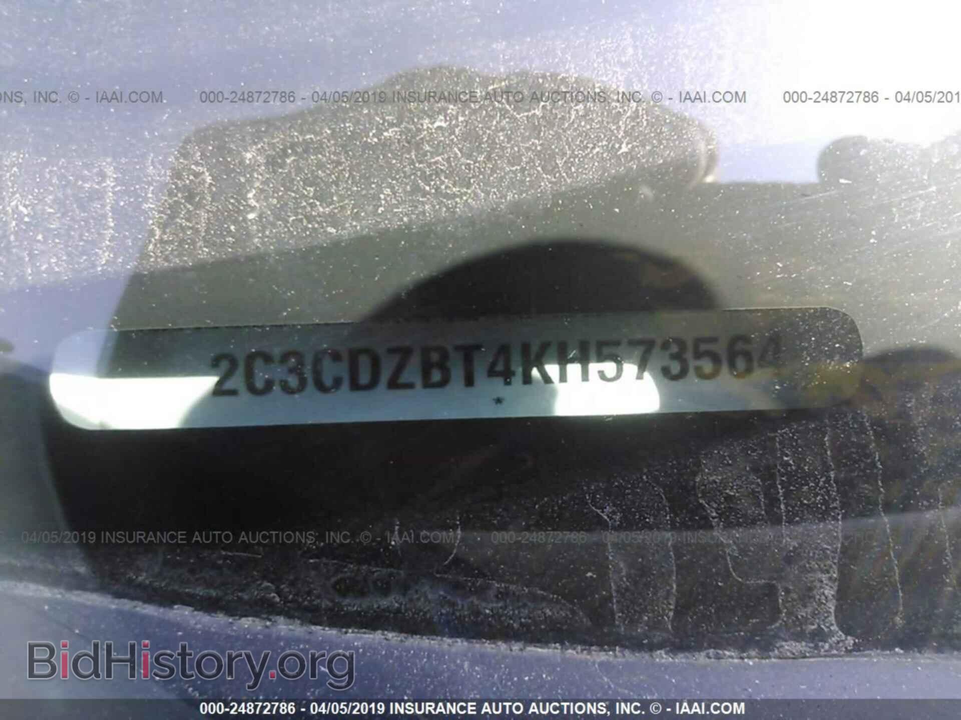 2019 DODGE CHALLENGER - VIN: 2C3CDZBT4KH573564 - Photo 9