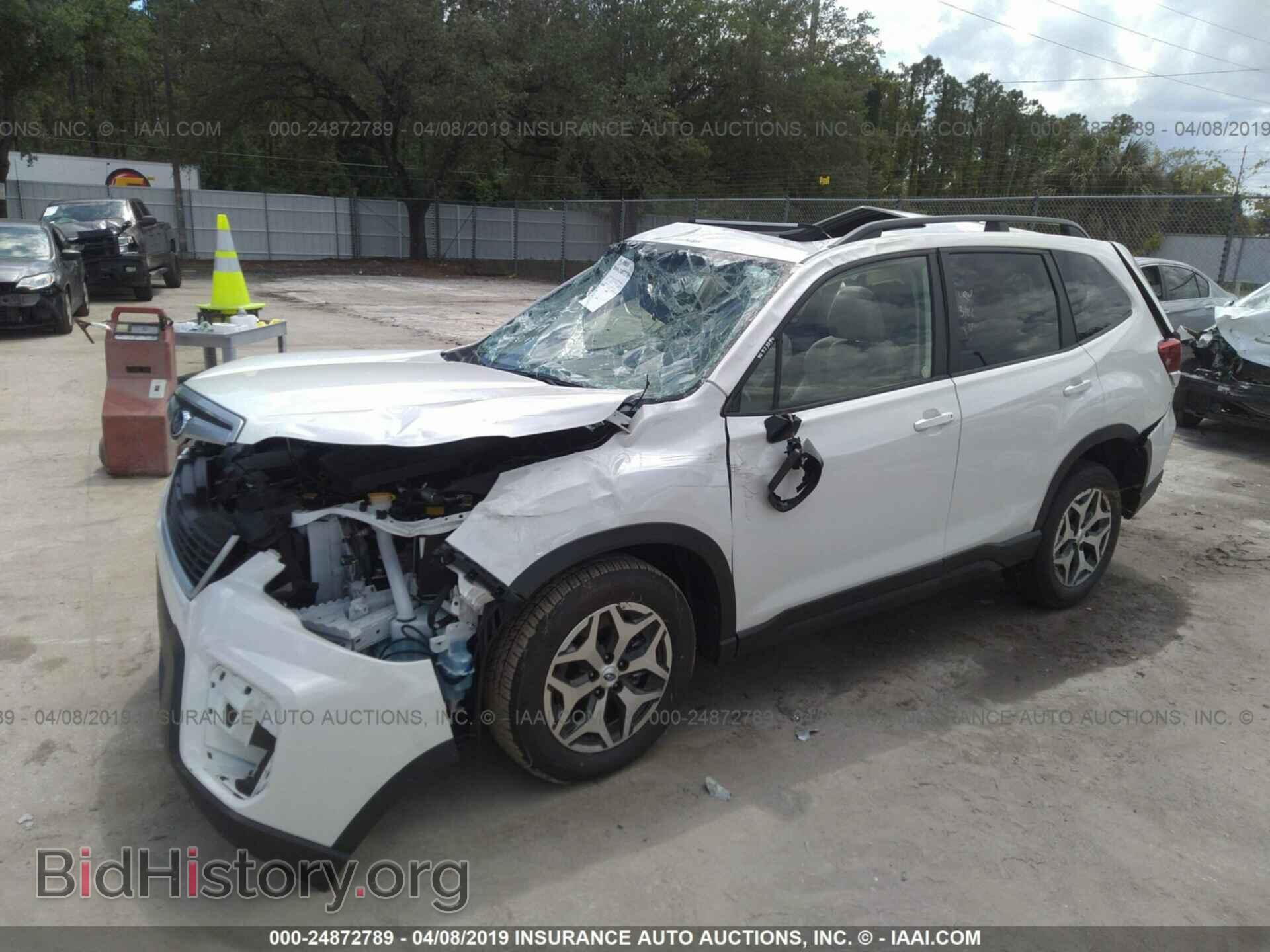 2019 SUBARU FORESTER - VIN: JF2SKAEC6KH480806 - Фото 2