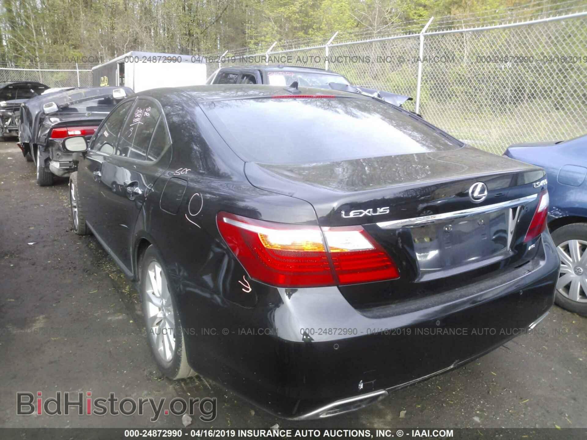 2010 LEXUS LS - VIN: JTHCL5EF1A5005984 - Фото 3