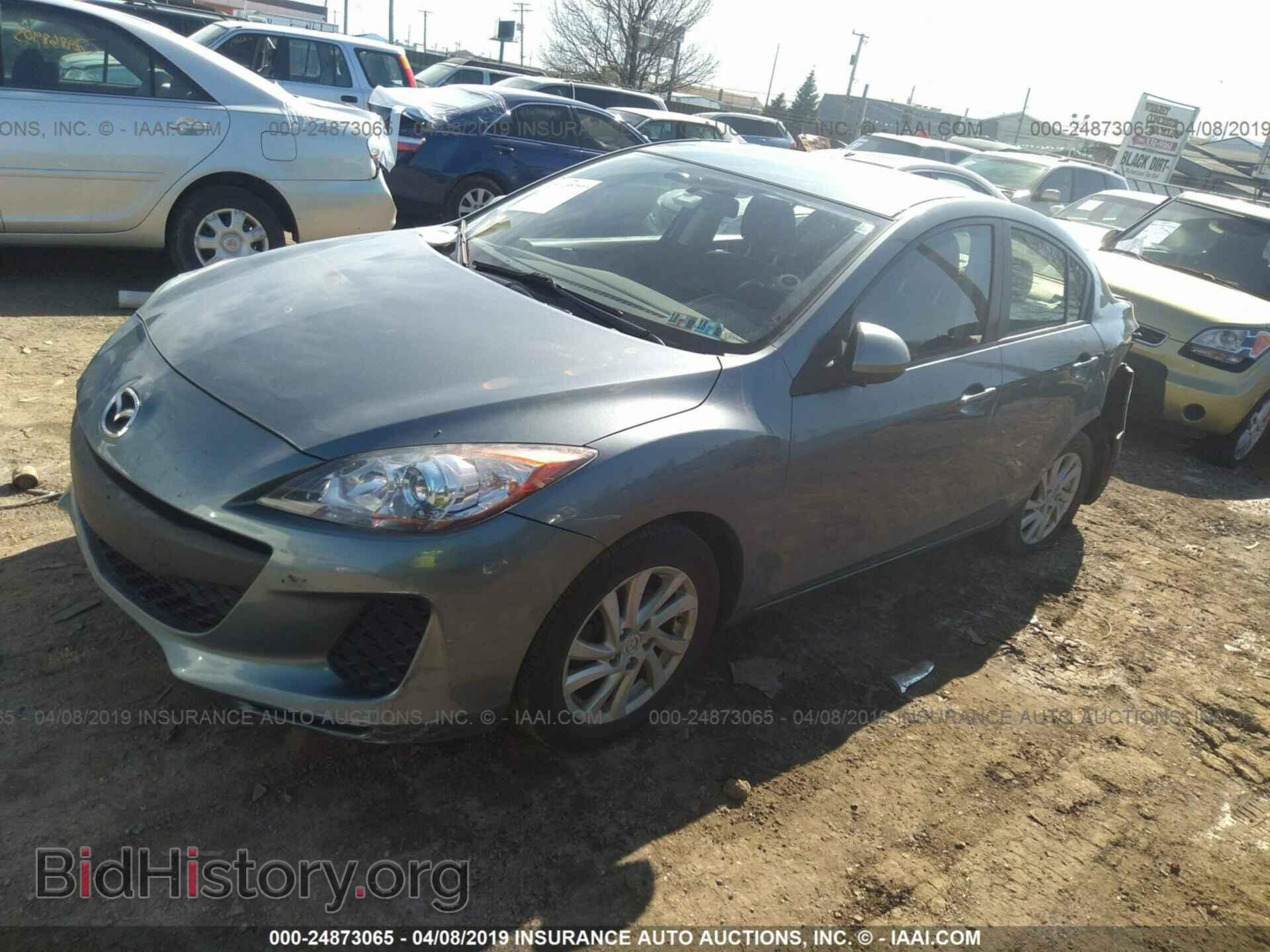 2012 MAZDA 3 - VIN: JM1BL1V86C1697144 - Фото 2