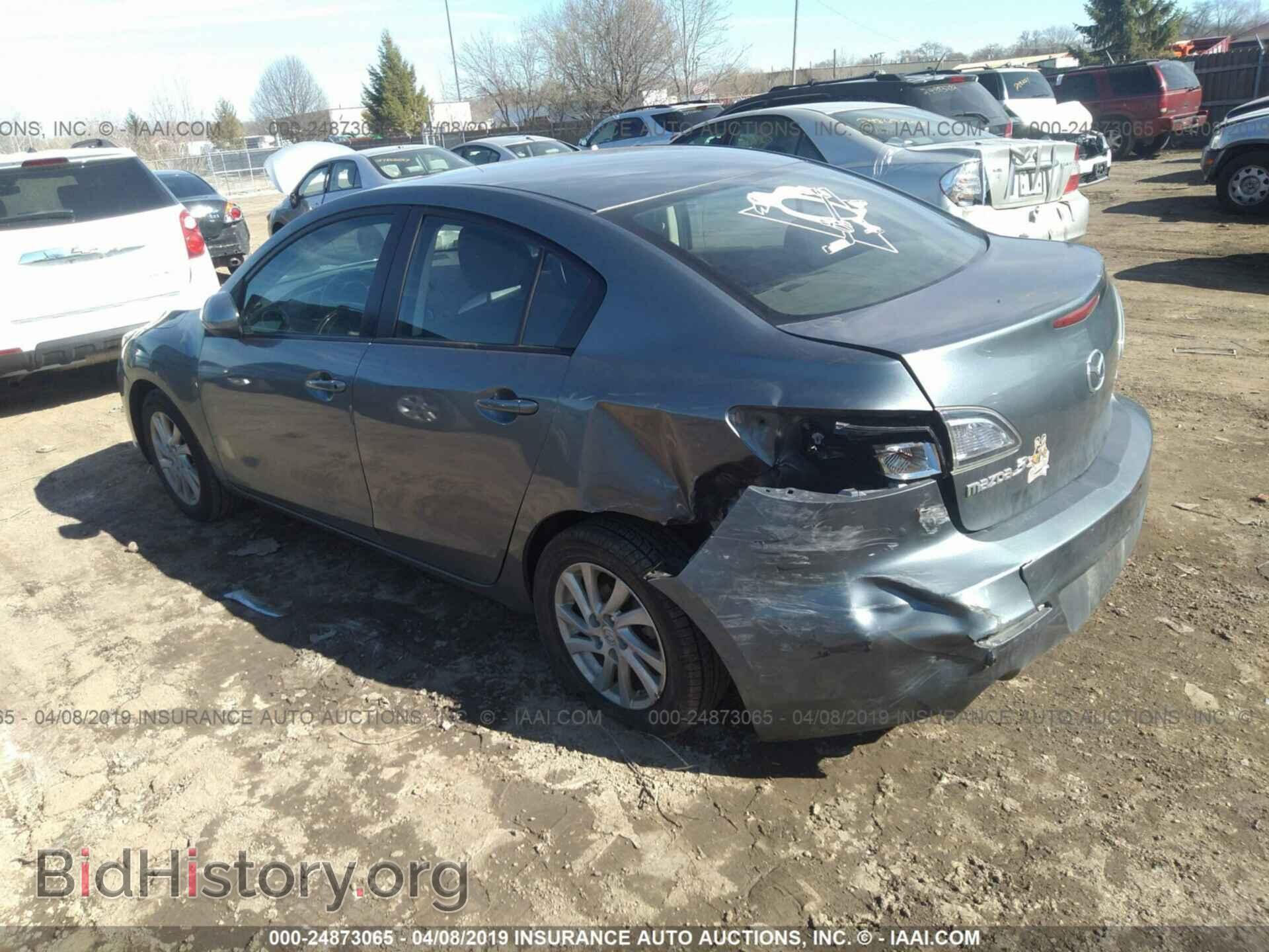 2012 MAZDA 3 - VIN: JM1BL1V86C1697144 - Фото 3