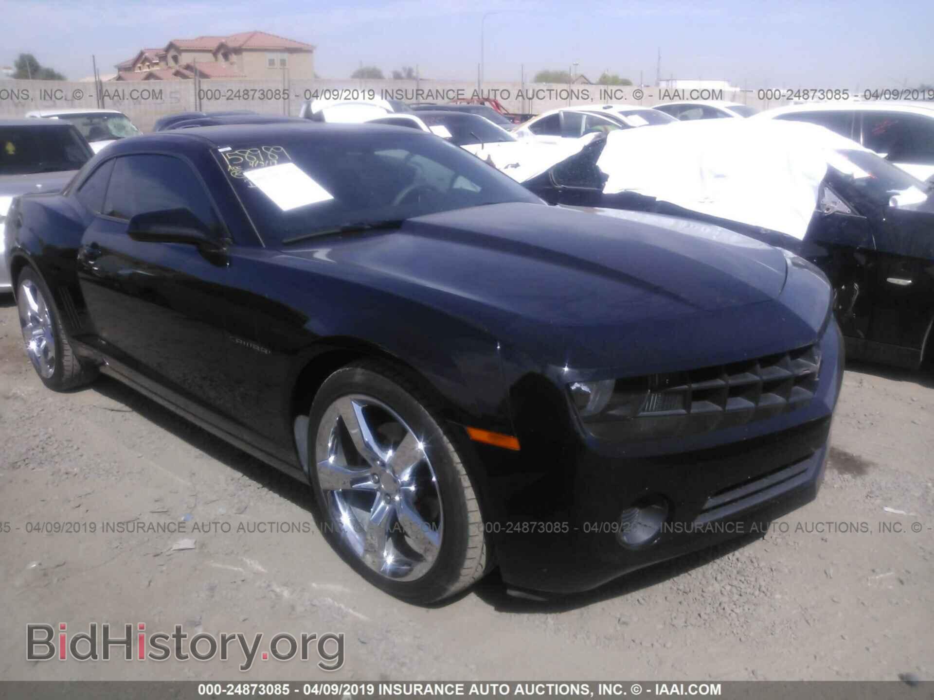Photo 2G1FE1E35C9163217 - CHEVROLET CAMARO 2012