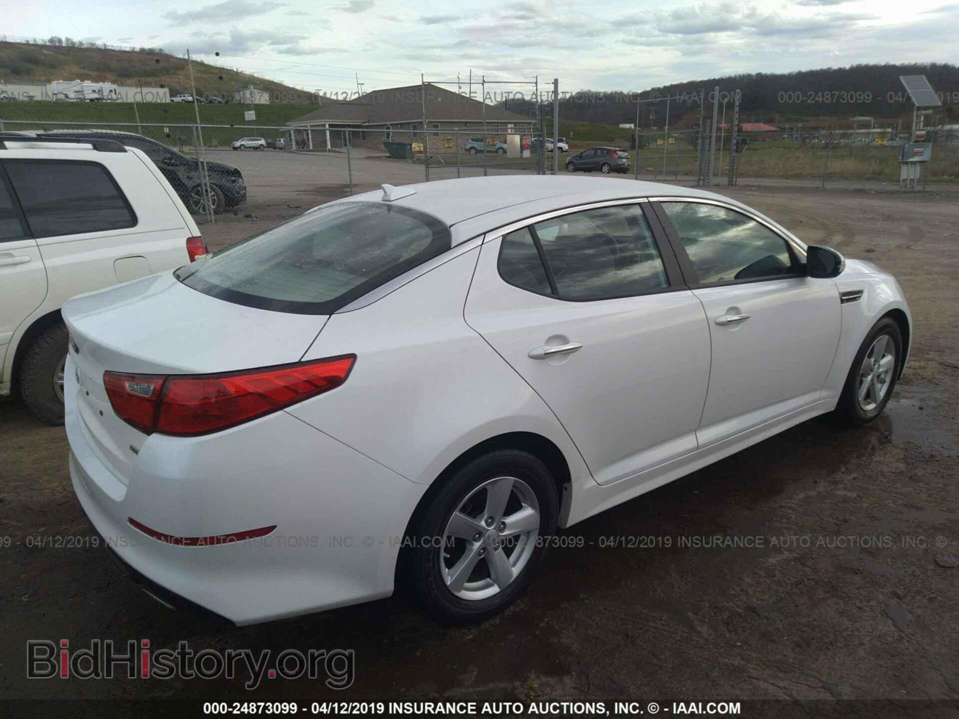 2015 KIA OPTIMA - VIN: KNAGM4A70F5540382 - Photo 4