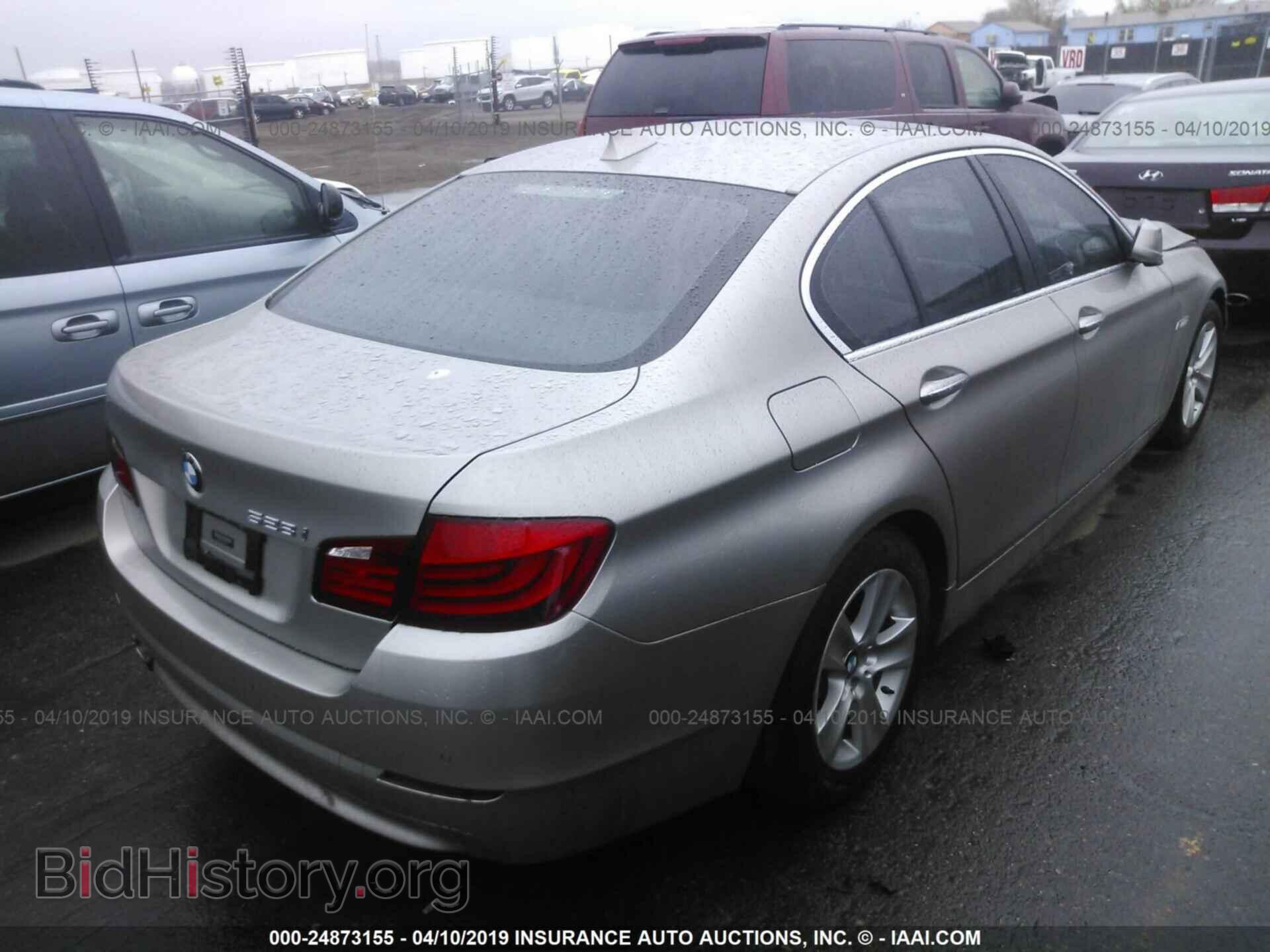 2012 BMW 528 - VIN: WBAXH5C5XCDW09005 - Фото 4