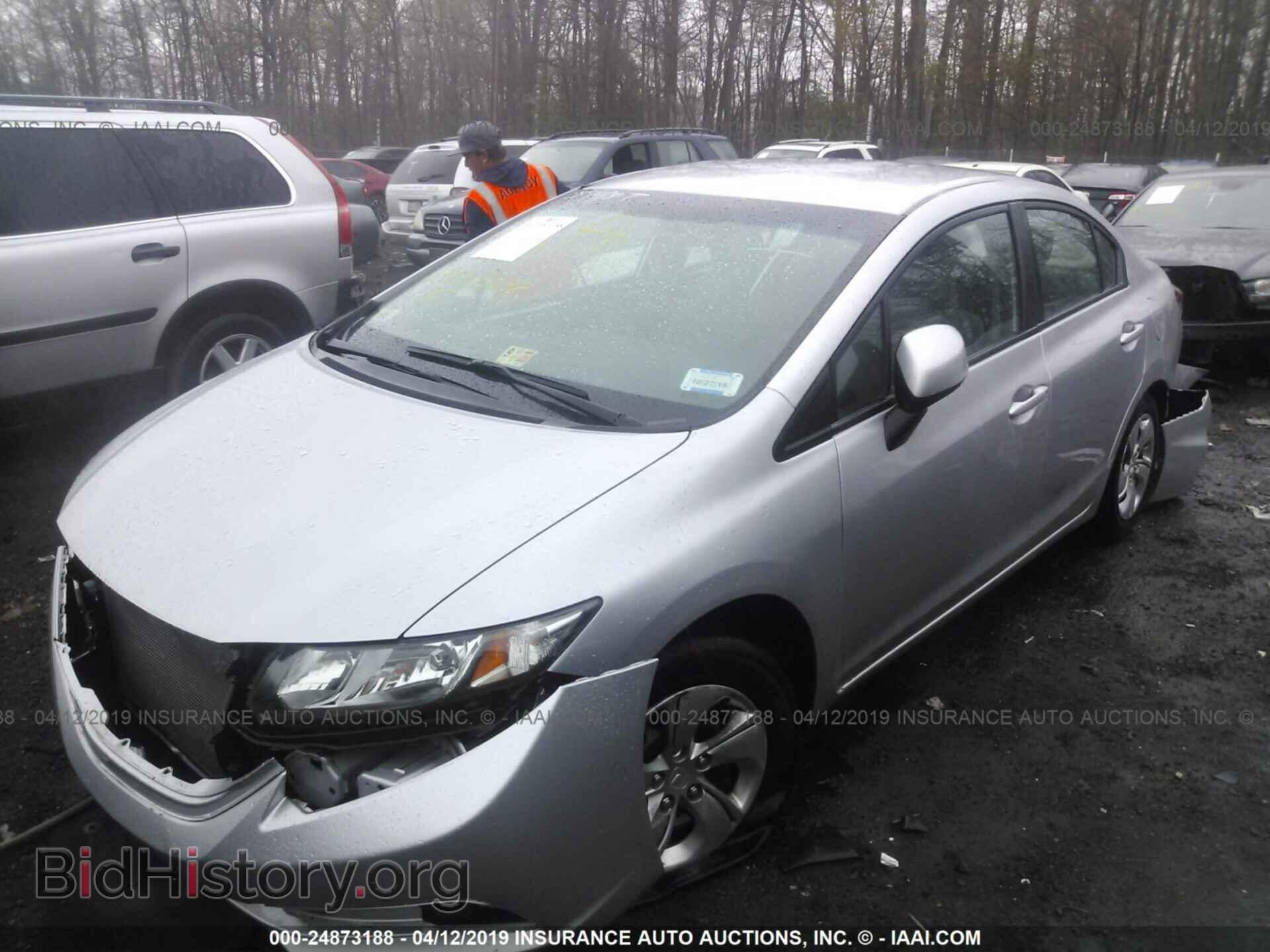 2013 HONDA CIVIC - VIN: 19XFB2F54DE249157 - Photo 2
