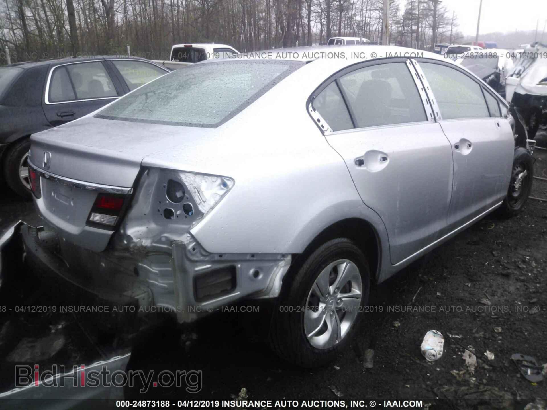 2013 HONDA CIVIC - VIN: 19XFB2F54DE249157 - Photo 4