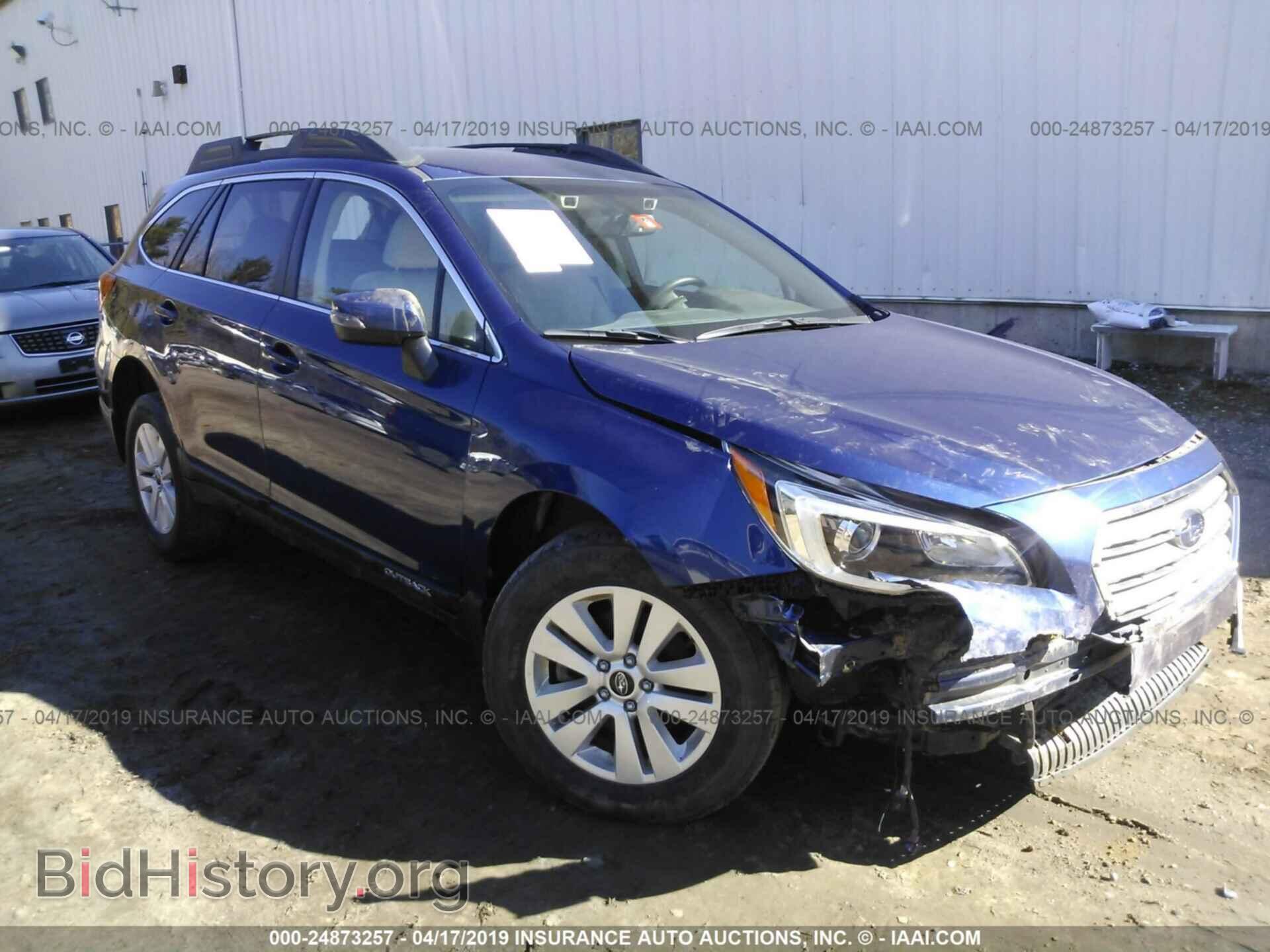 Фотография 4S4BSAFC8G3277929 - SUBARU OUTBACK 2016