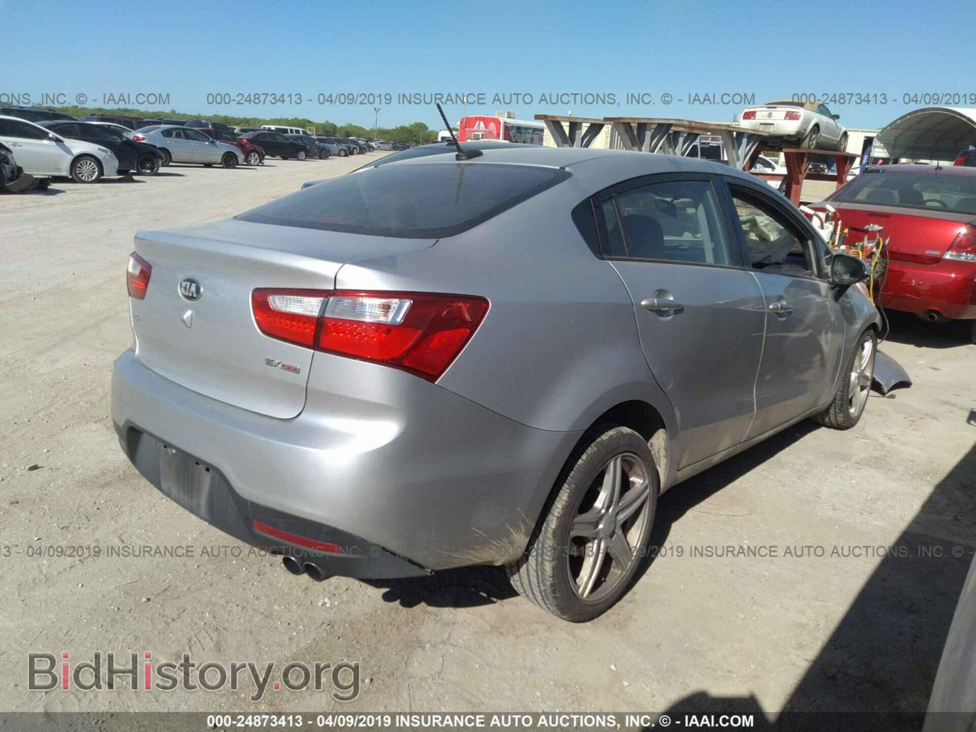 2013 KIA RIO - VIN: KNADN4A32D6160528 - Фото 4