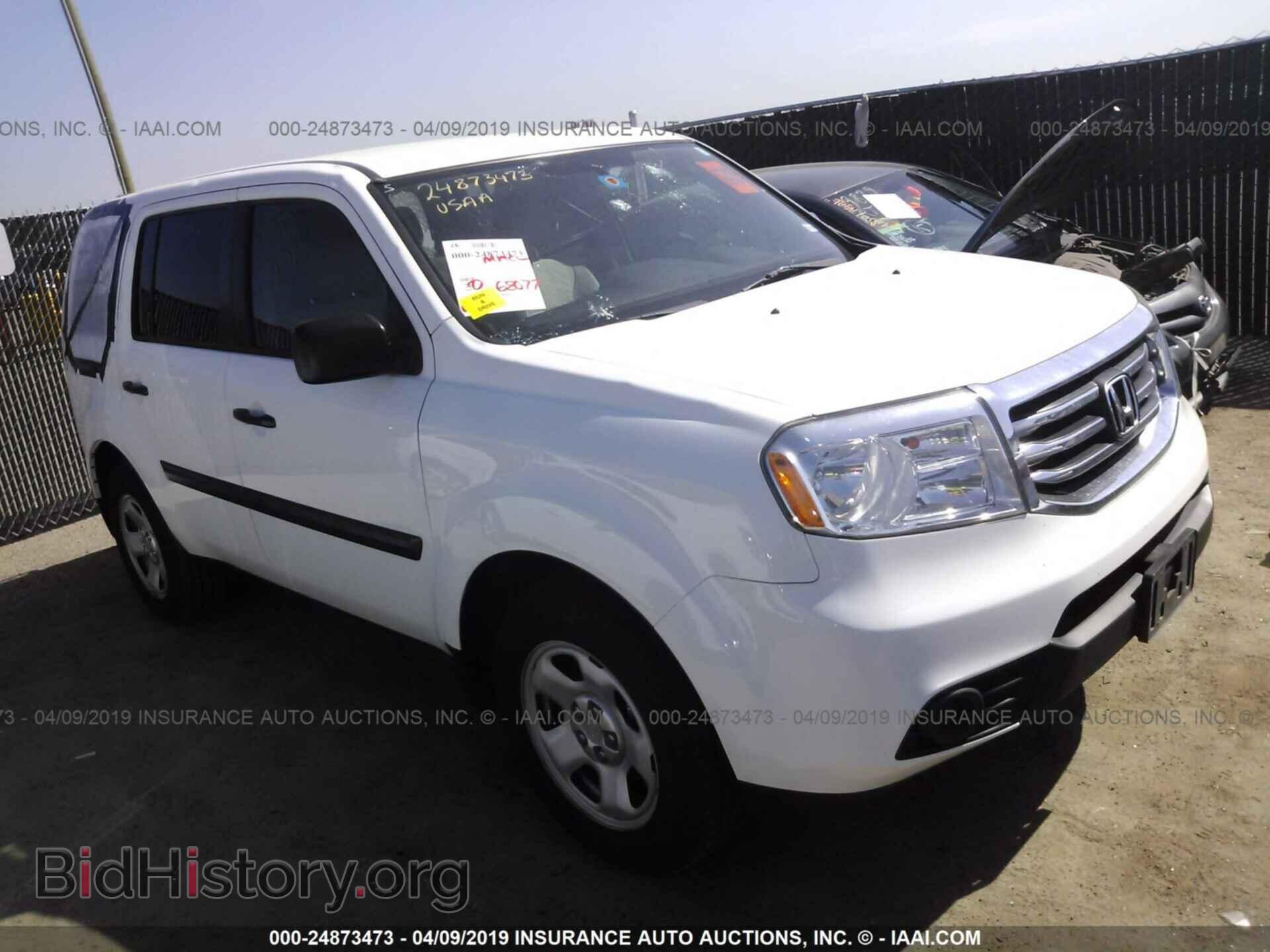 Фотография 5FNYF3H21DB004946 - HONDA PILOT 2013