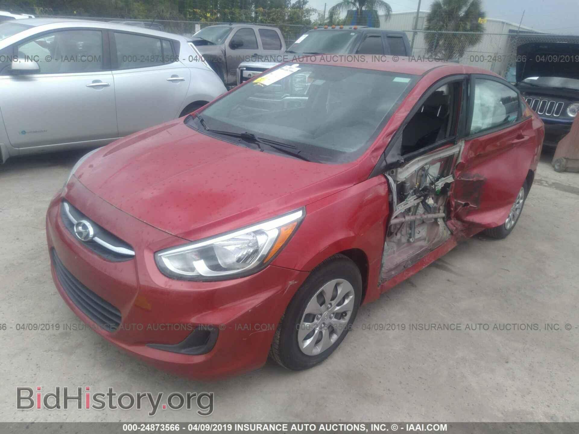 2015 HYUNDAI ACCENT - VIN: KMHCT4AEXFU905882 - Фото 2
