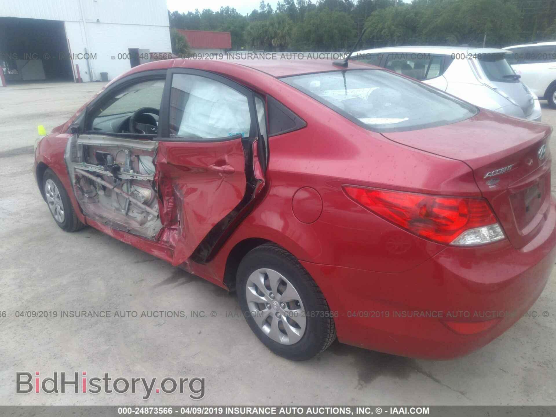 2015 HYUNDAI ACCENT - VIN: KMHCT4AEXFU905882 - Фото 6