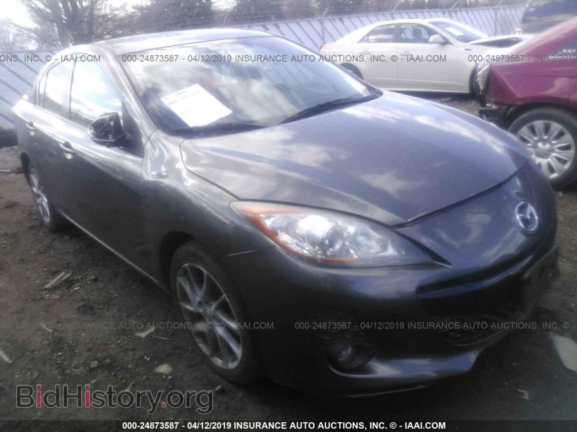 Photo JM1BL1V51C1586474 - MAZDA 3 2012