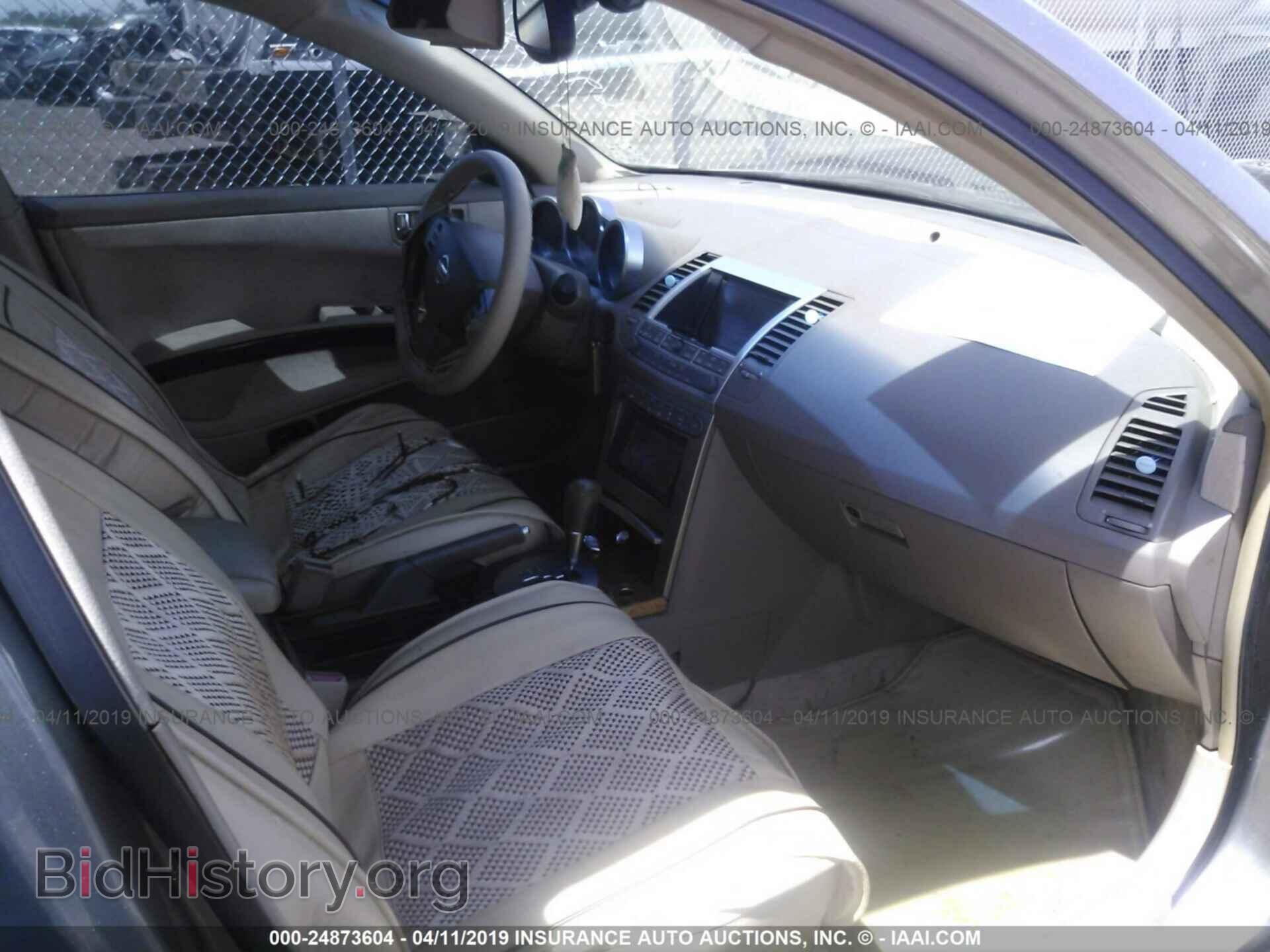 2005 NISSAN MAXIMA - VIN: 1N4BA41E65C869768 - Фото 5