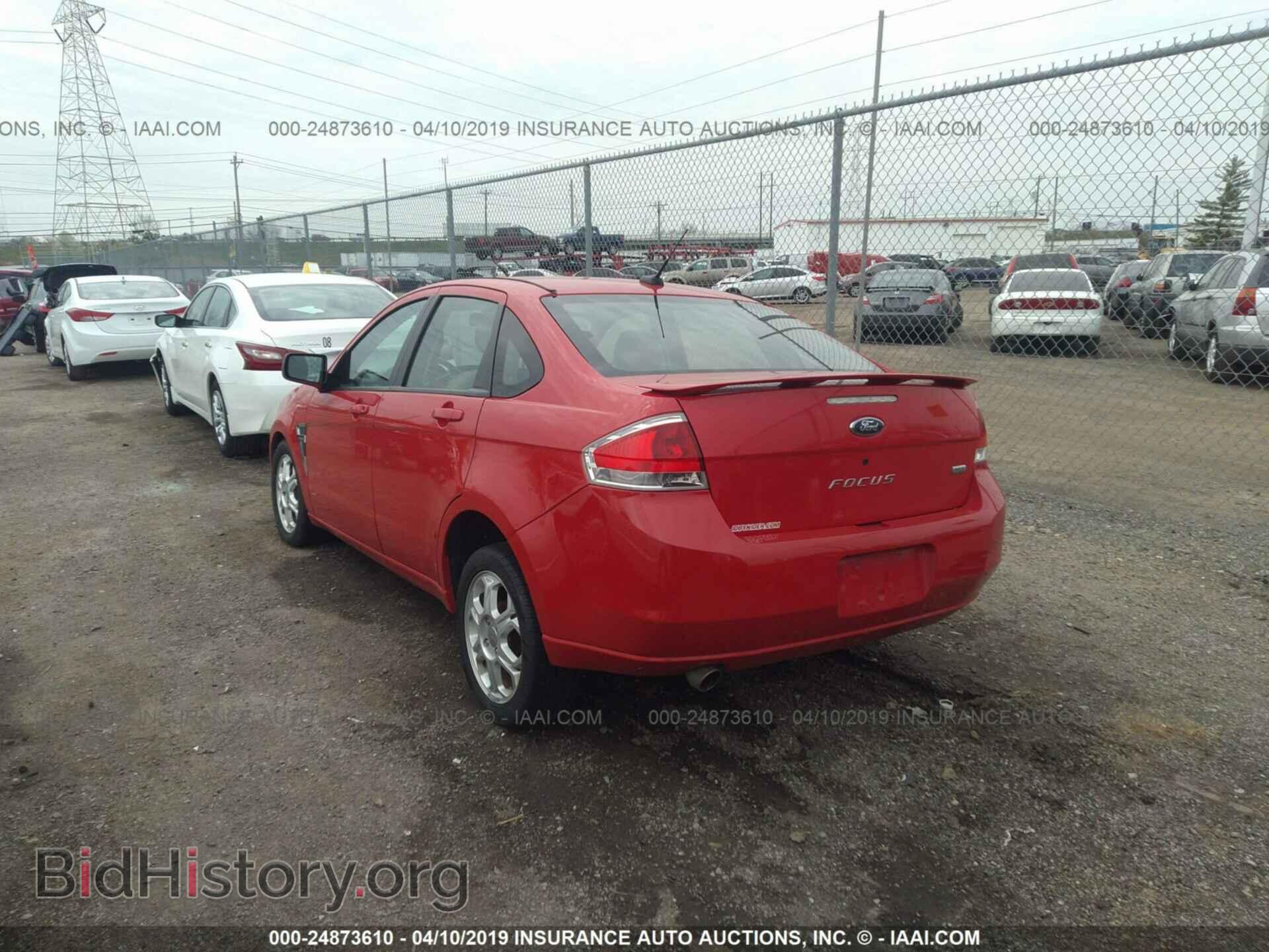 2008 FORD FOCUS - VIN: 1FAHP35N98W136615 - Фото 3