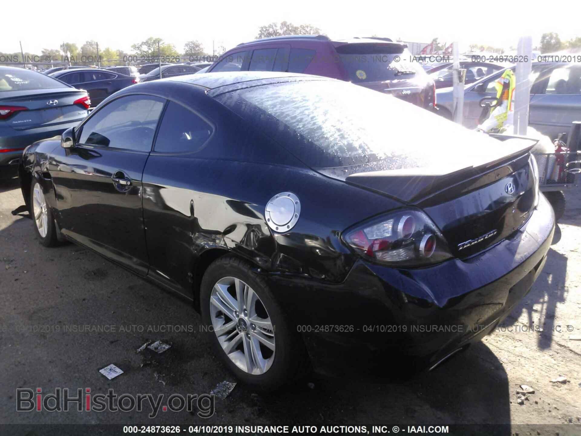 2008 HYUNDAI TIBURON - VIN: KMHHM66D48U291137 - Фото 3