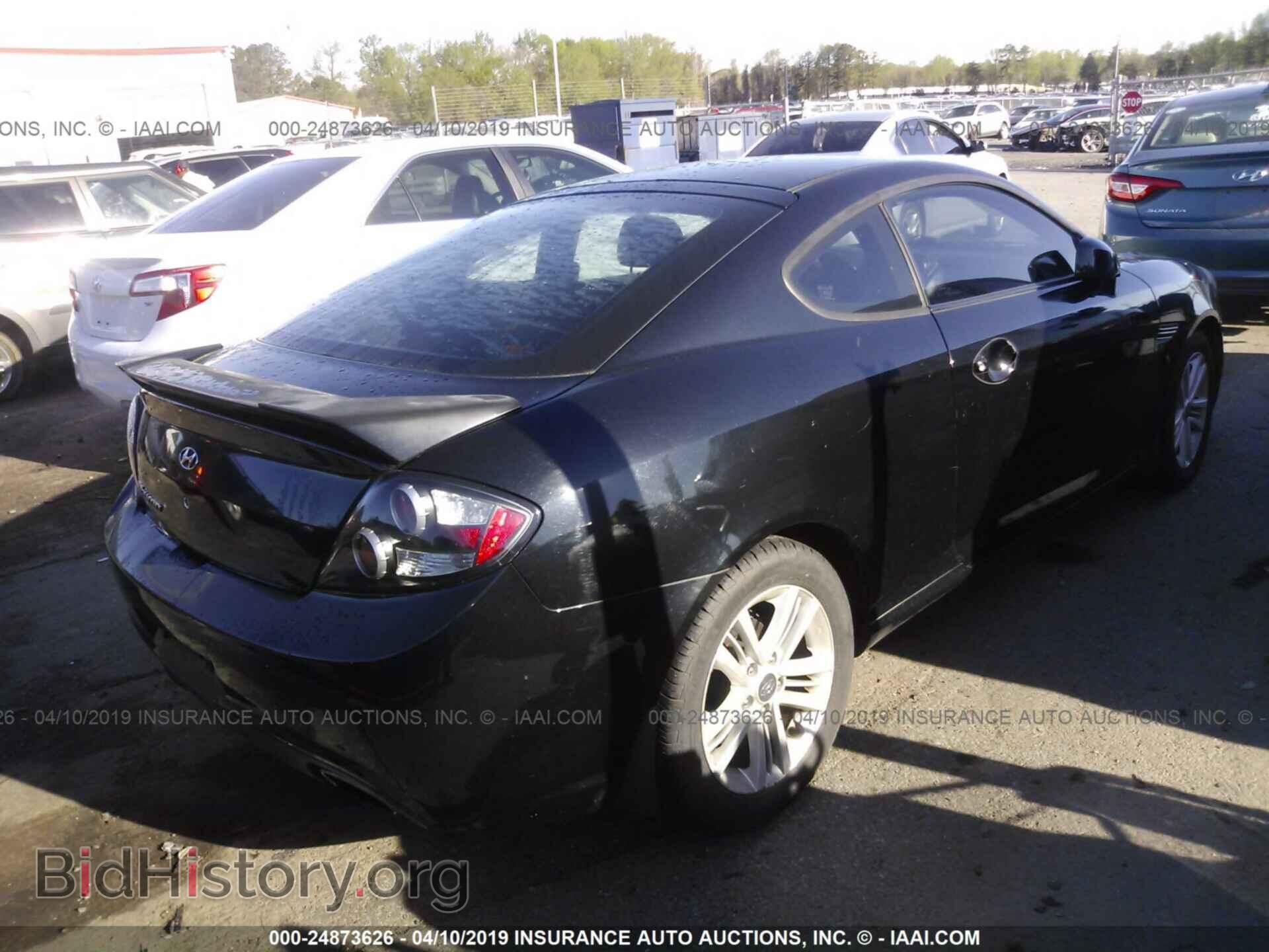 2008 HYUNDAI TIBURON - VIN: KMHHM66D48U291137 - Фото 4