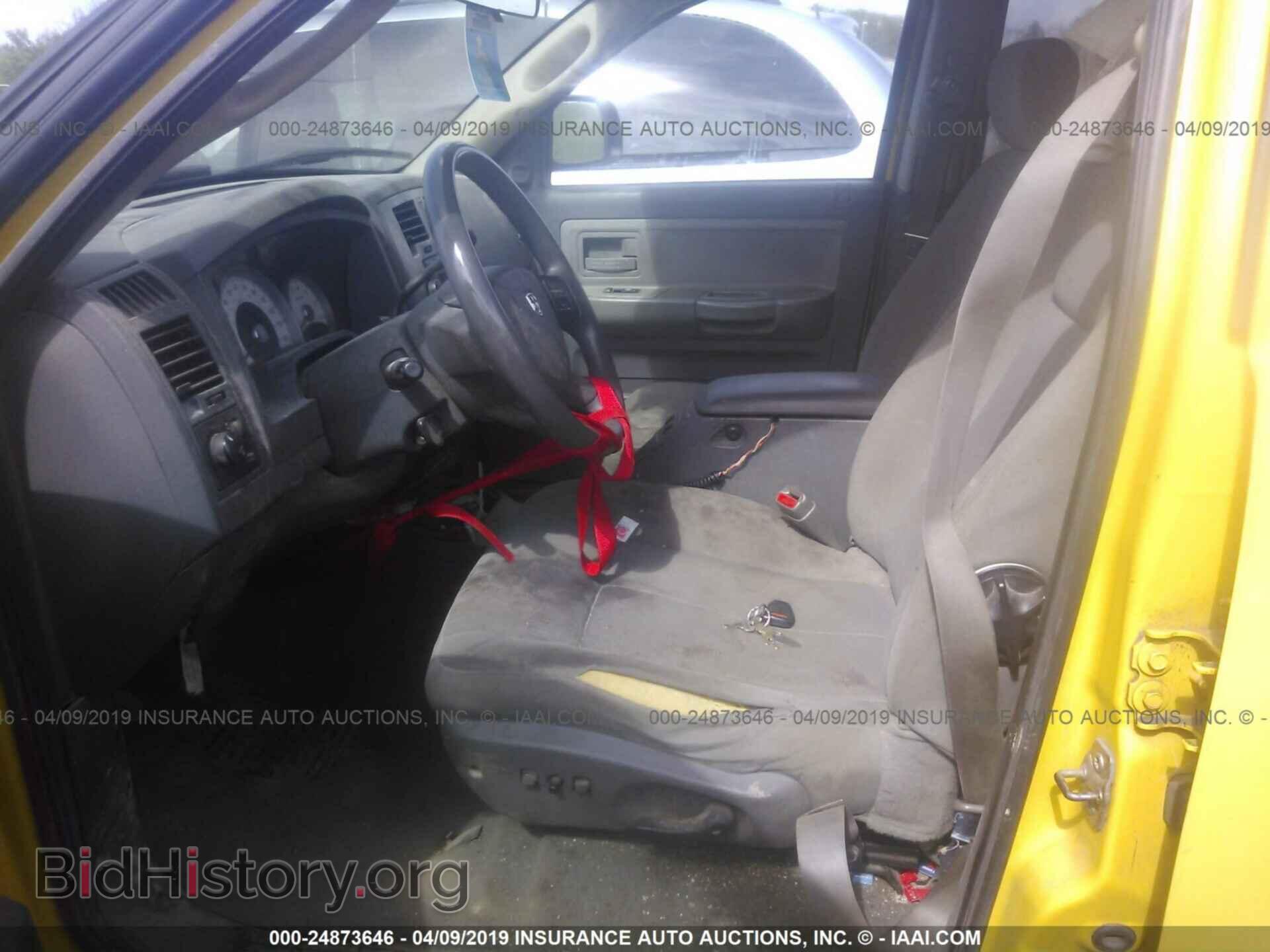 2006 DODGE DAKOTA - VIN: 1D7HE48J06S543960 - Фото 2