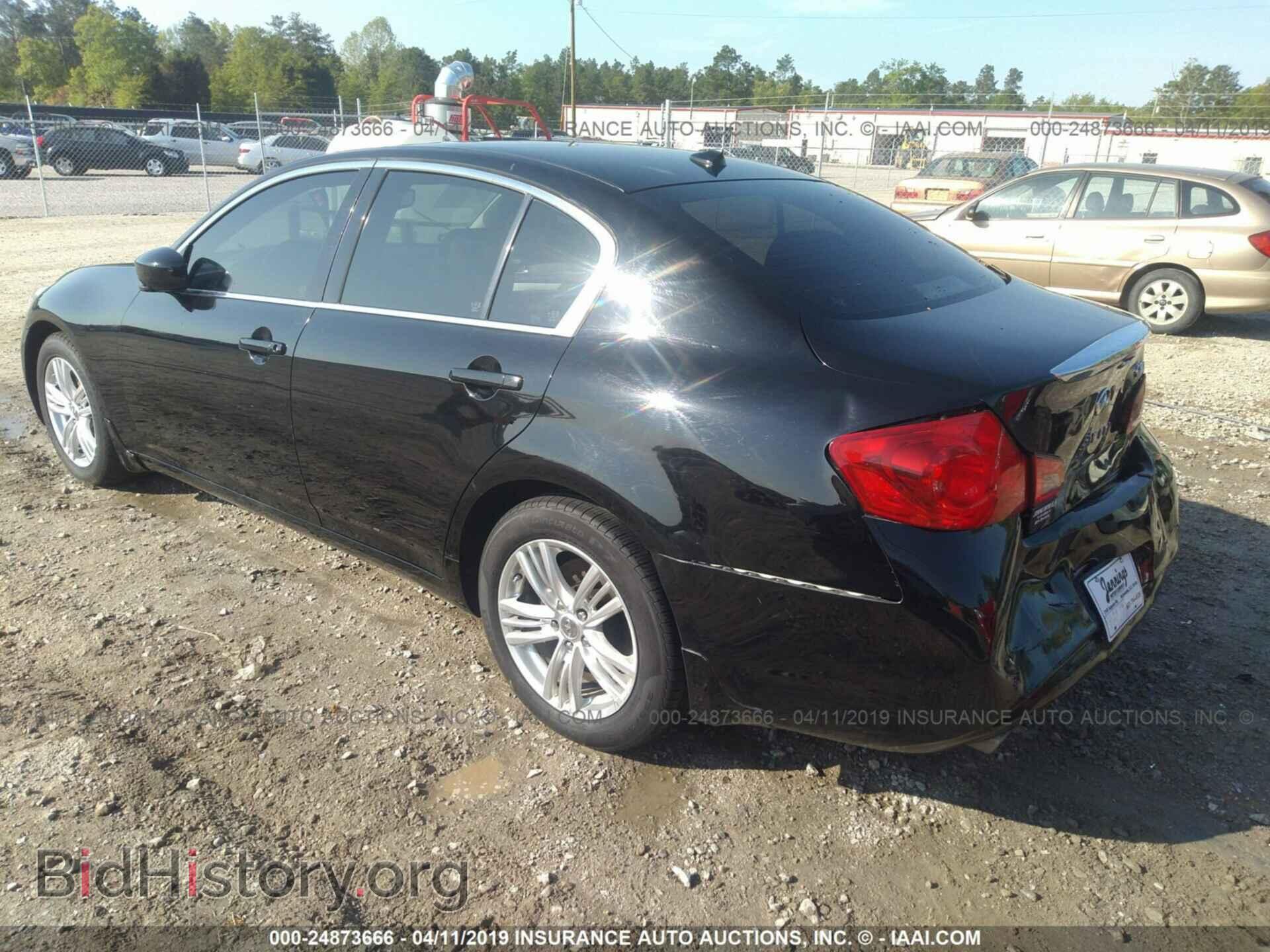 2012 INFINITI G37 - VIN: JN1CV6AR1CM972768 - Фото 3