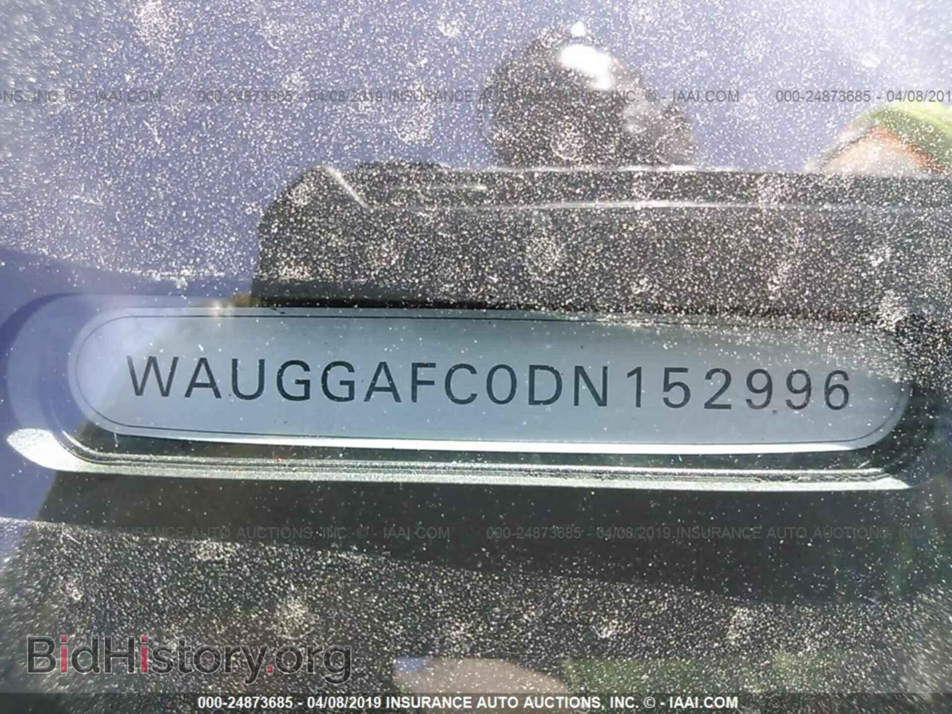2013 AUDI A6 - VIN: WAUGGAFC0DN152996 - Photo 9