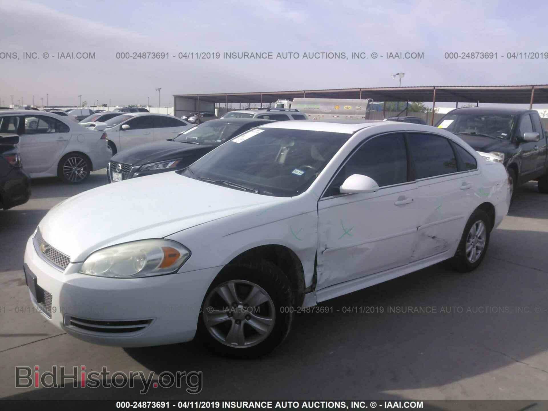 2013 CHEVROLET IMPALA - VIN: 2G1WG5E35D1175658 - Фото 2