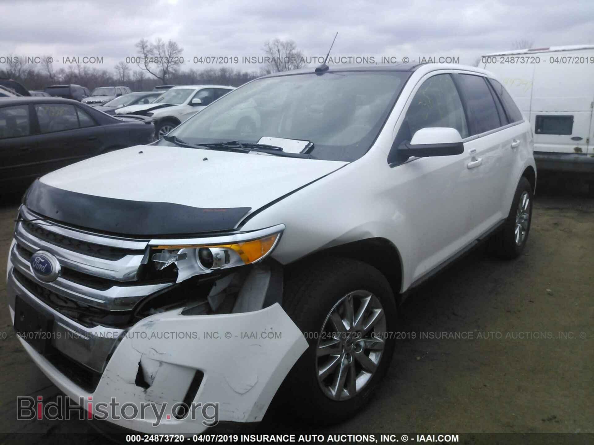2014 FORD EDGE - VIN: 2FMDK4KC6EBB02074 - Фото 2