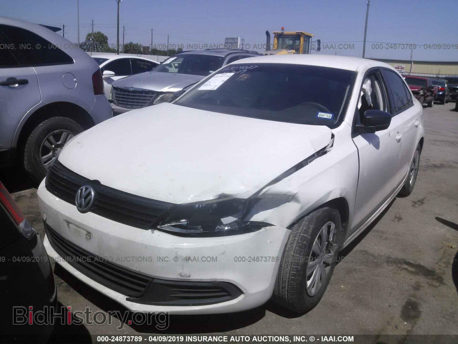 2014 VOLKSWAGEN JETTA - VIN: 3VW2K7AJ7EM367496 - Фото 2