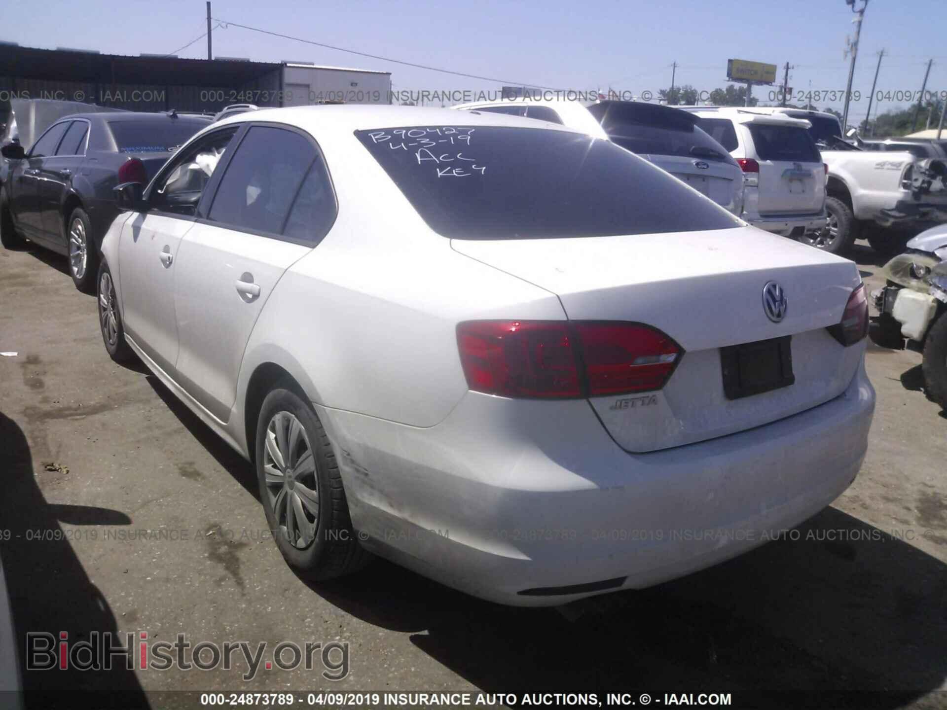 2014 VOLKSWAGEN JETTA - VIN: 3VW2K7AJ7EM367496 - Фото 3