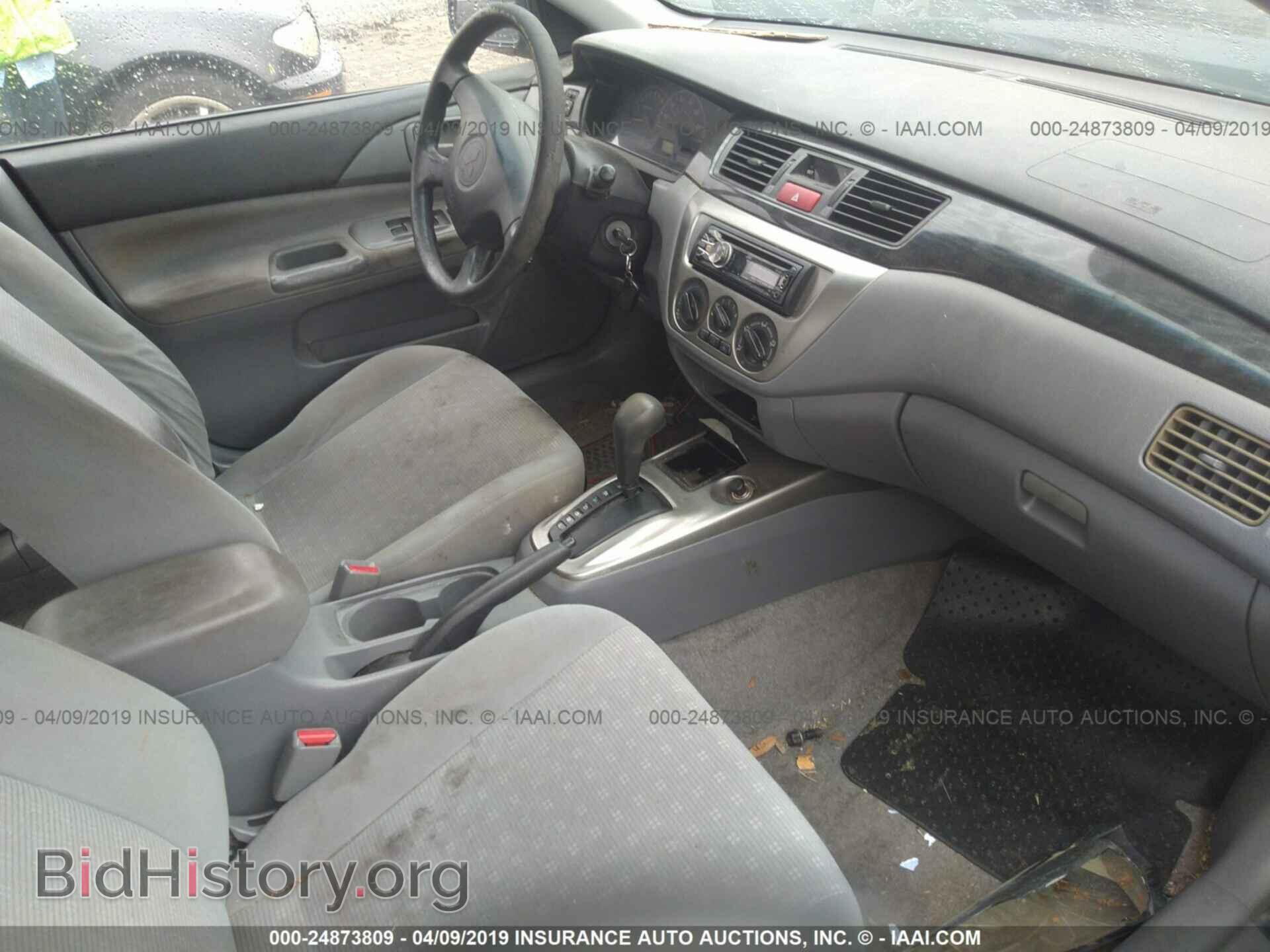 2005 MITSUBISHI LANCER - VIN: JA3AJ26E35U008348 - Фото 5