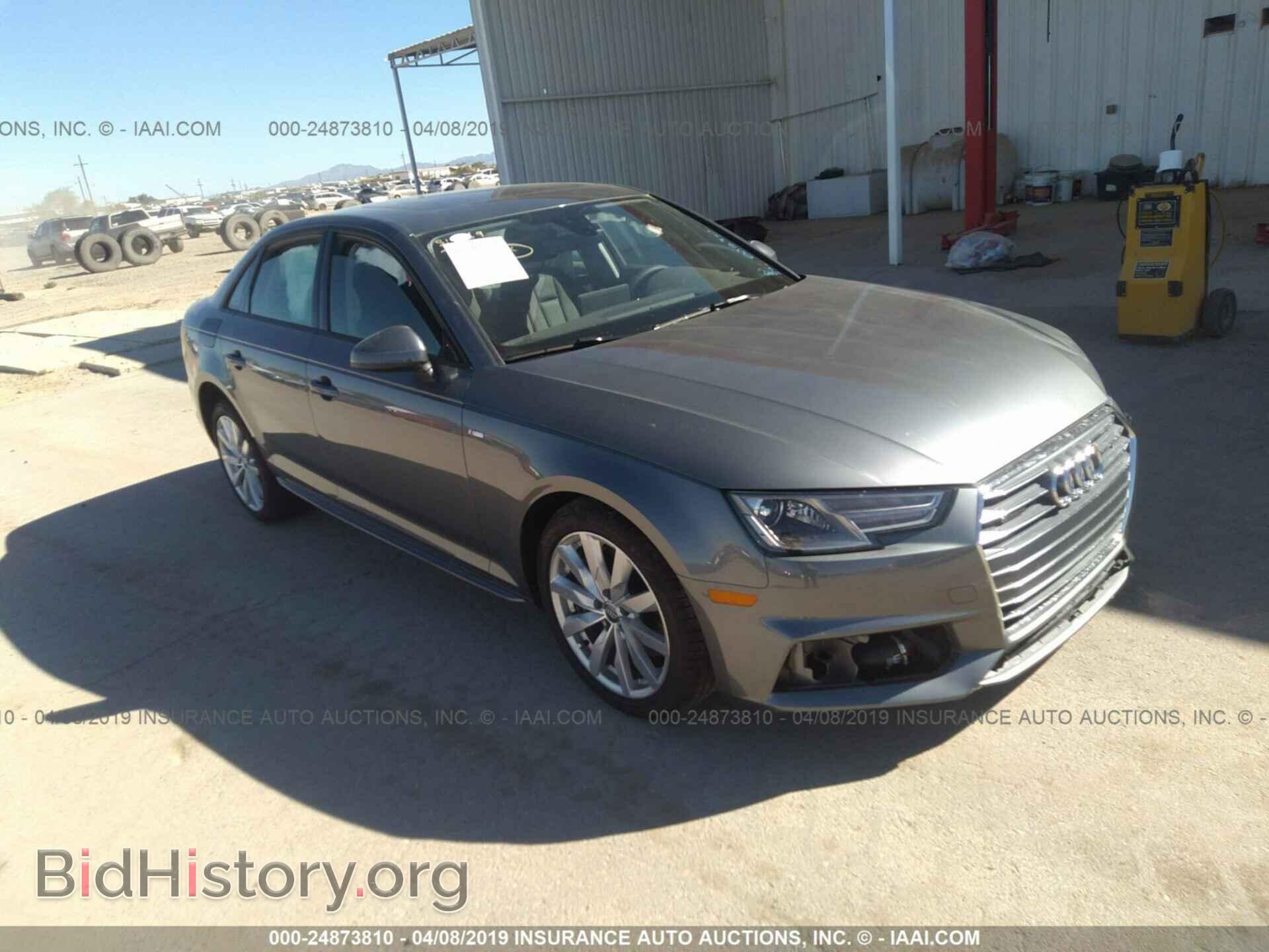Фотография WAUDNAF46JN020340 - AUDI A4 2018