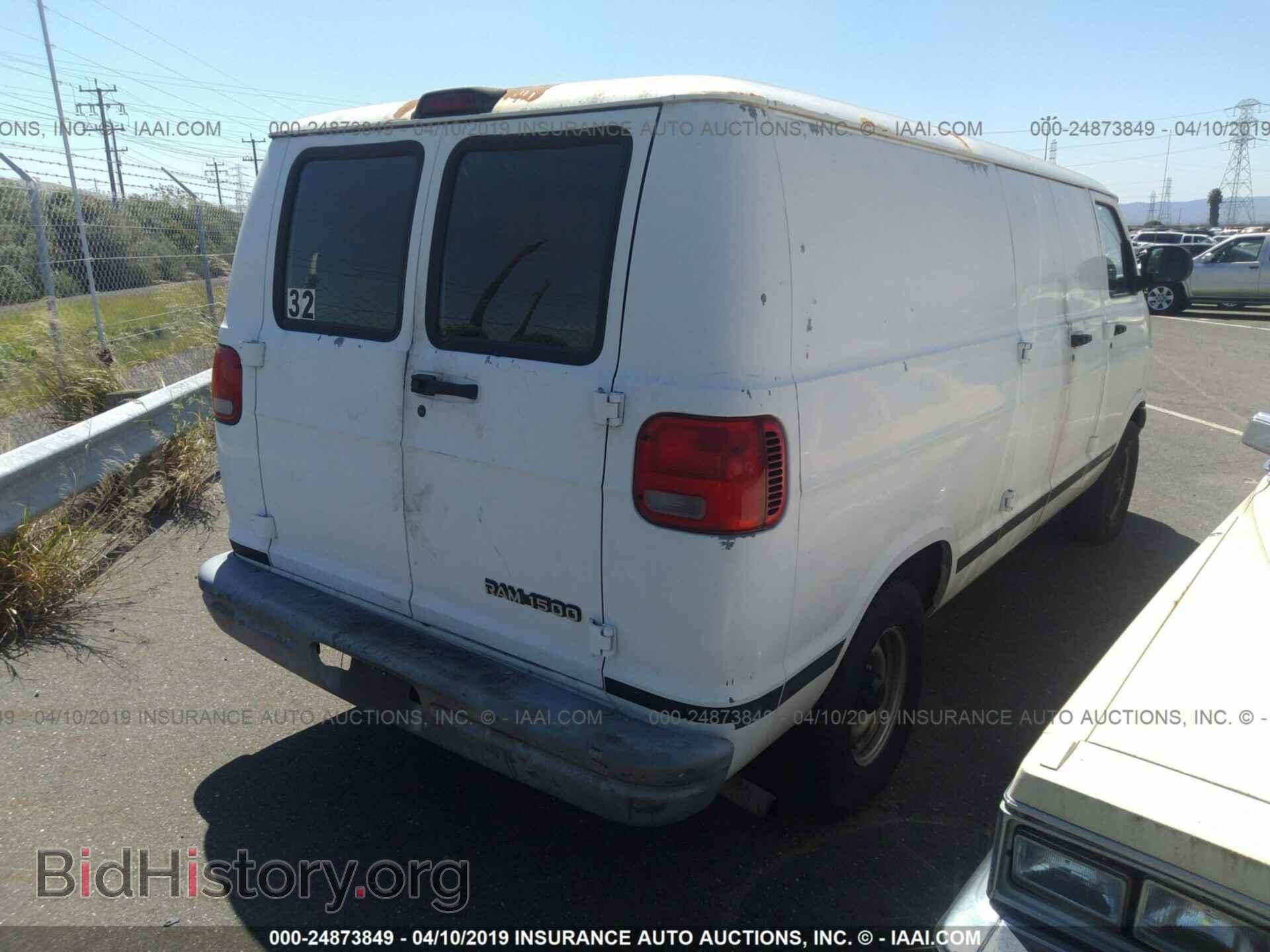 2000 DODGE RAM VAN - VIN: 2B7HB11Y7YK100419 - Фото 4