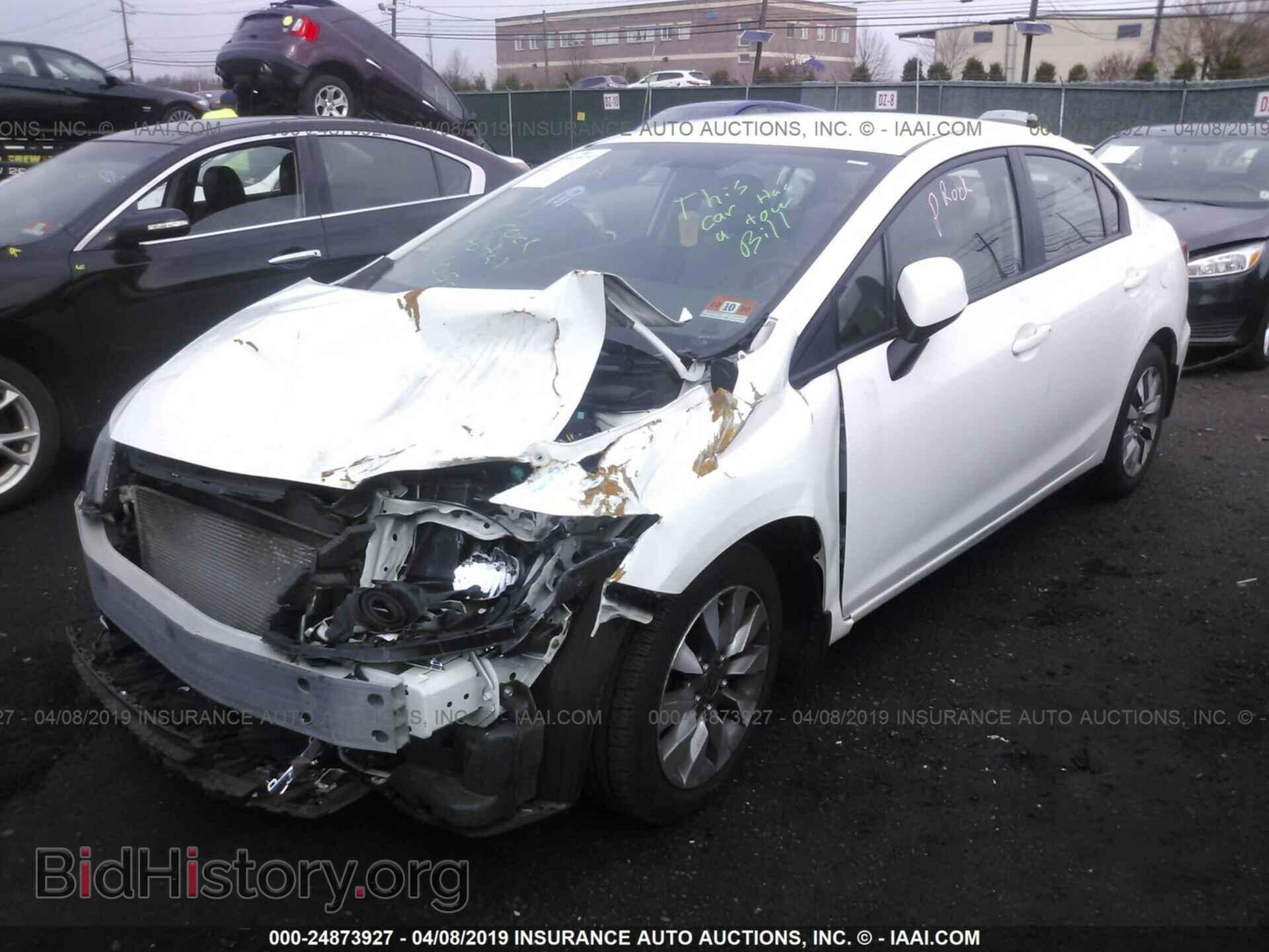 2013 HONDA CIVIC - VIN: 19XFB2F58DE281531 - Фото 2