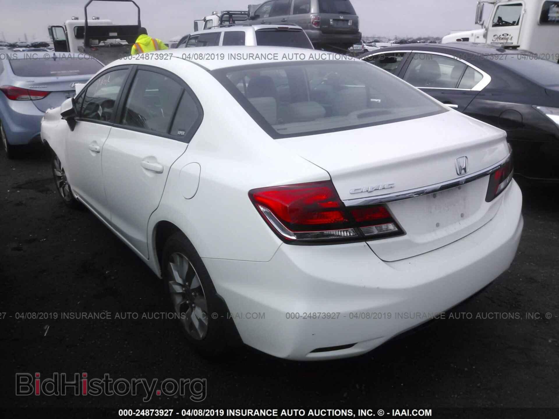 2013 HONDA CIVIC - VIN: 19XFB2F58DE281531 - Фото 3