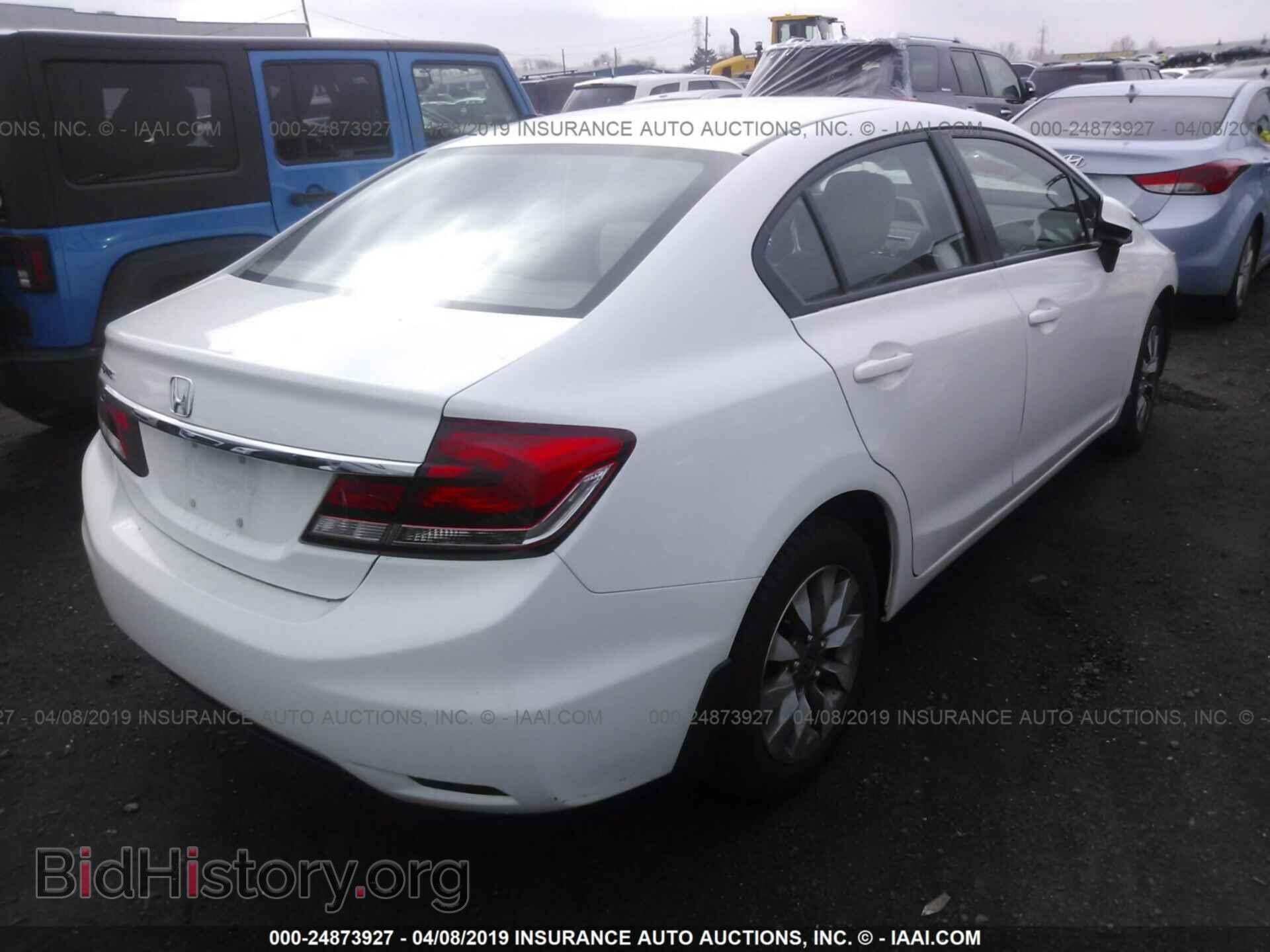 2013 HONDA CIVIC - VIN: 19XFB2F58DE281531 - Фото 4