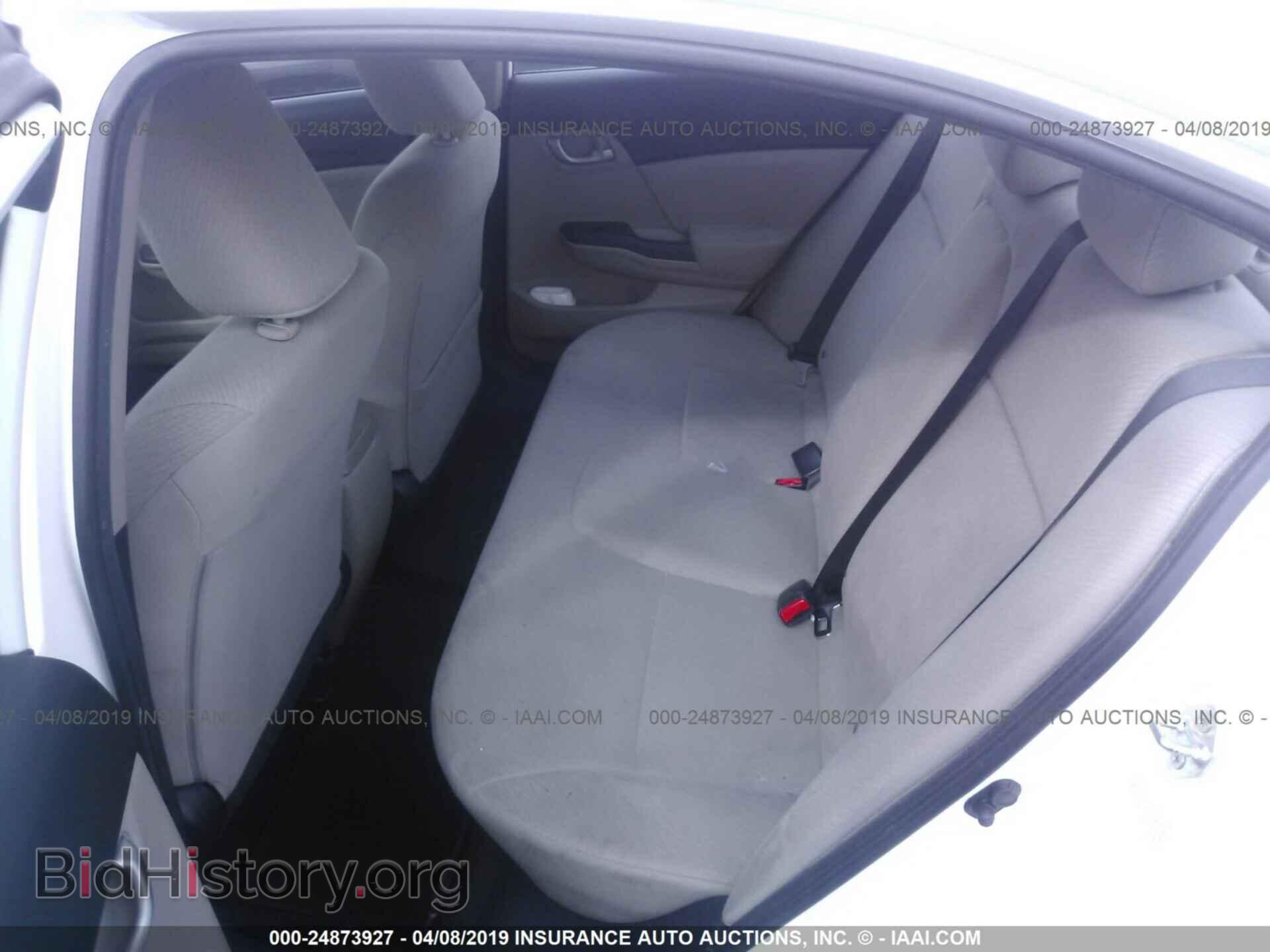 2013 HONDA CIVIC - VIN: 19XFB2F58DE281531 - Фото 8
