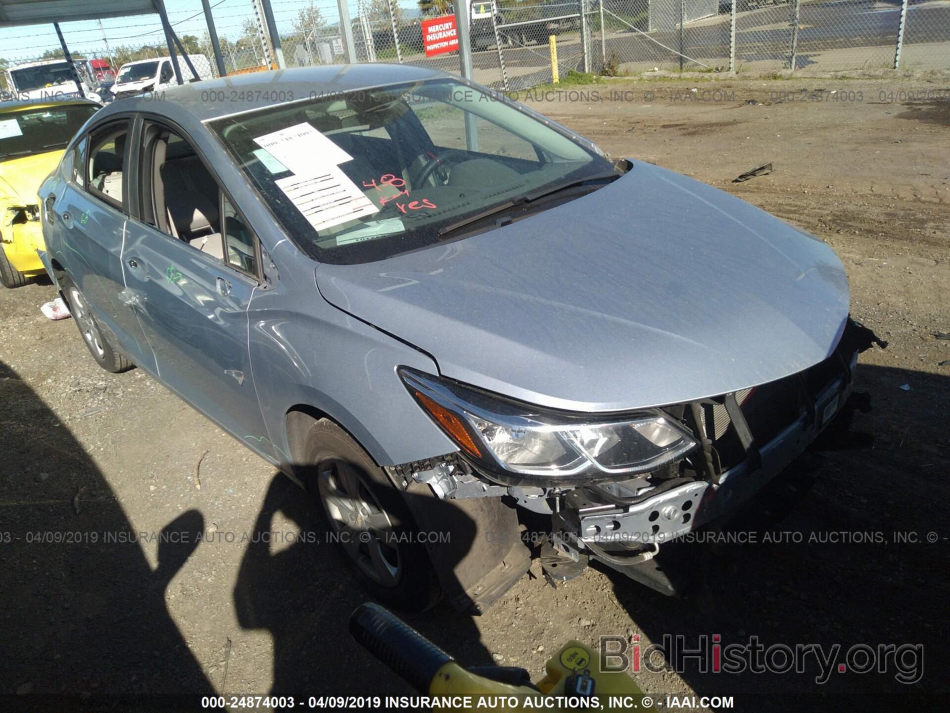 Photo 1G1BC5SM2H7134582 - CHEVROLET CRUZE 2017