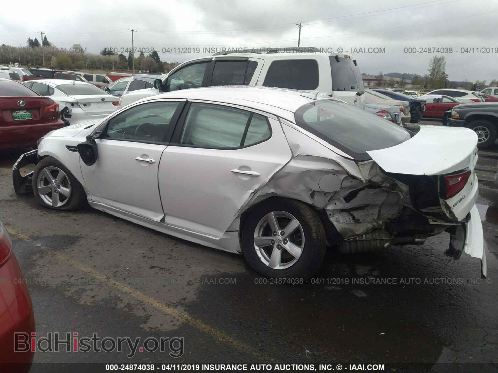 2015 KIA OPTIMA - VIN: KNAGM4A73F5621893 - Photo 3