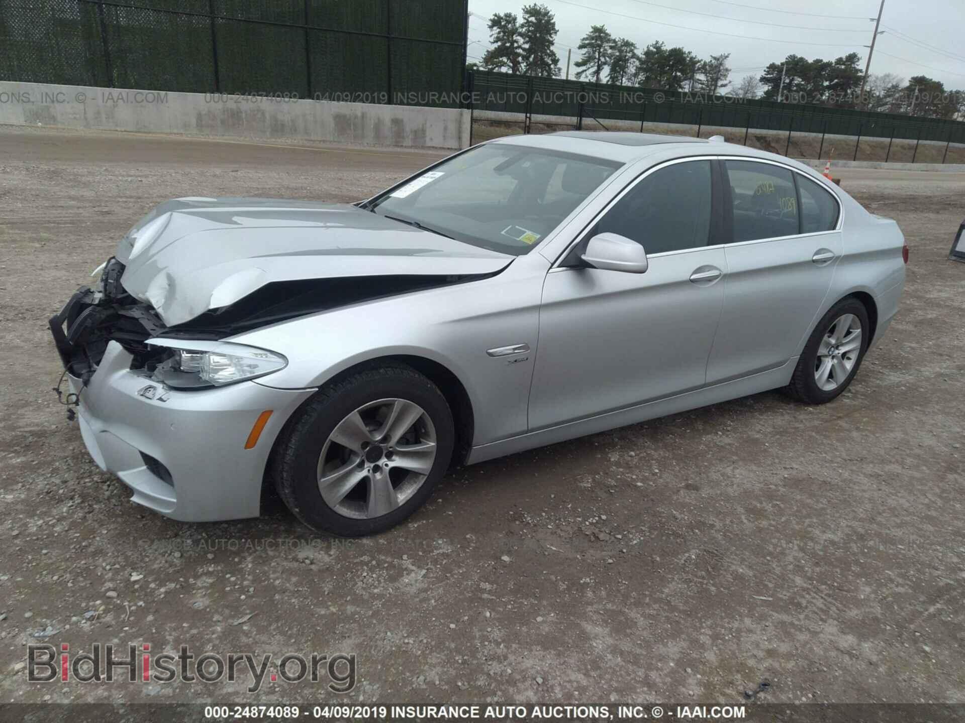 2012 BMW 528 - VIN: WBAXH5C57CDW05087 - Фото 2