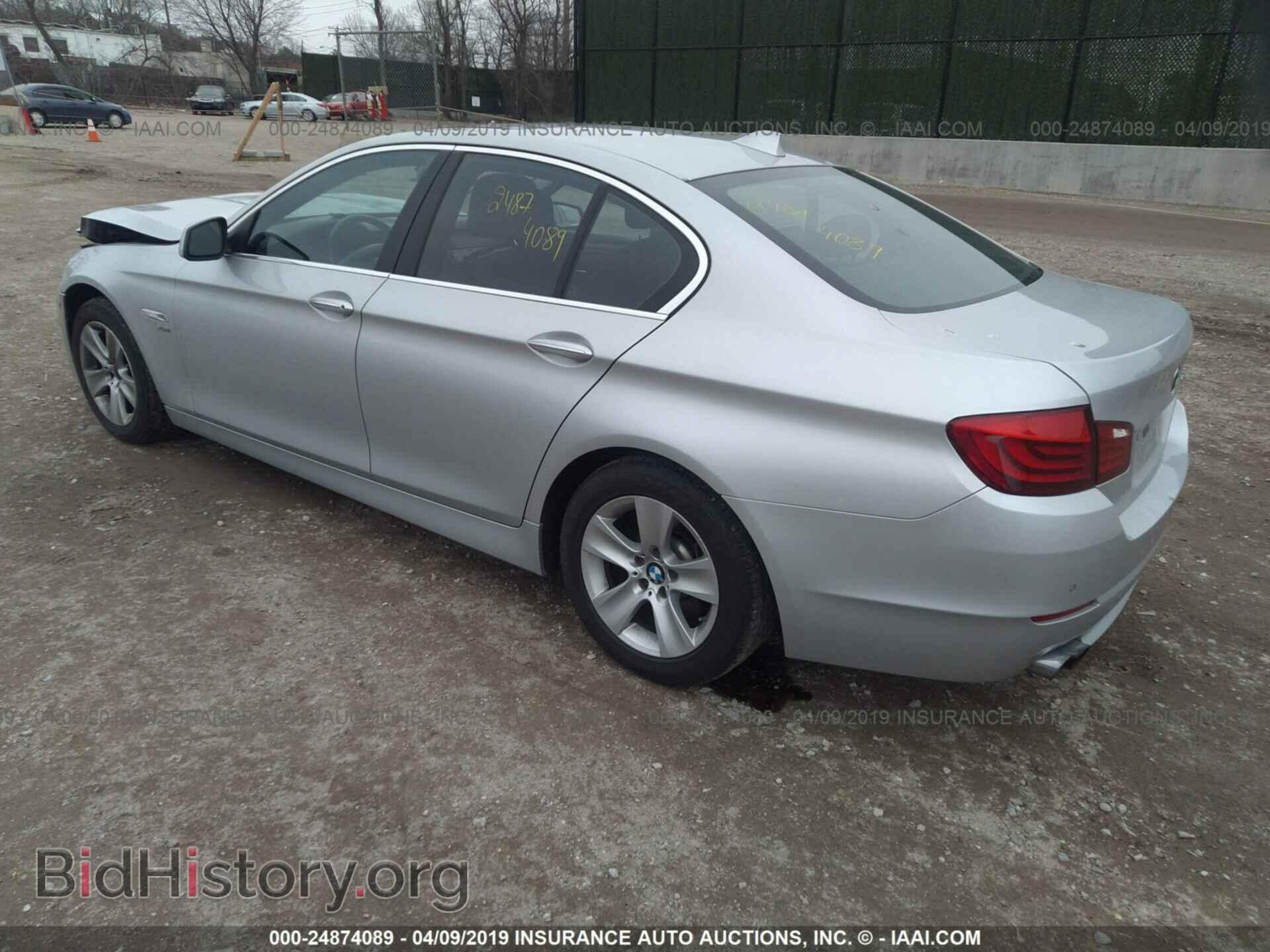 2012 BMW 528 - VIN: WBAXH5C57CDW05087 - Фото 3