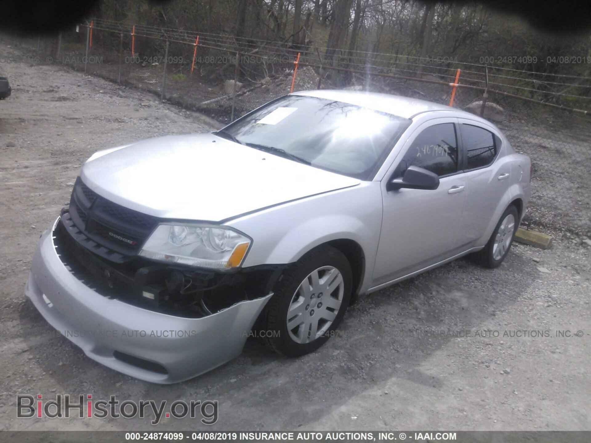 2012 DODGE AVENGER - VIN: 1C3CDZAB8CN286083 - Фото 2