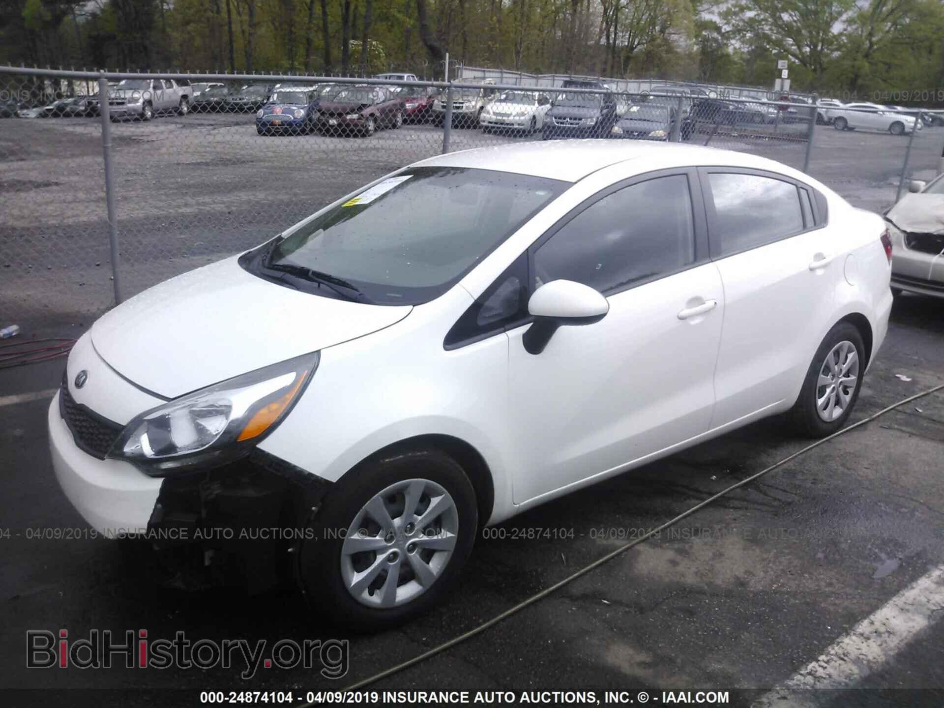 2017 KIA RIO - VIN: KNADM4A35H6016352 - Фото 2
