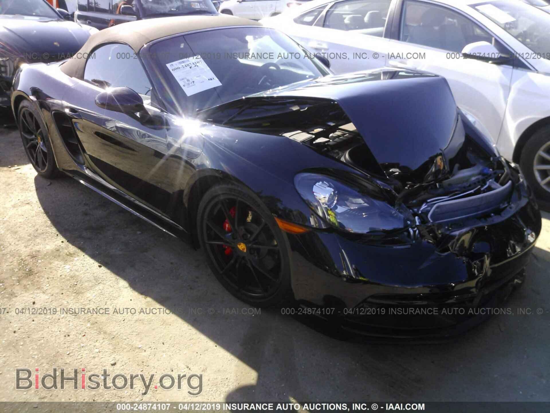 Photo WP0CB2A80JS229176 - PORSCHE BOXSTER 2018