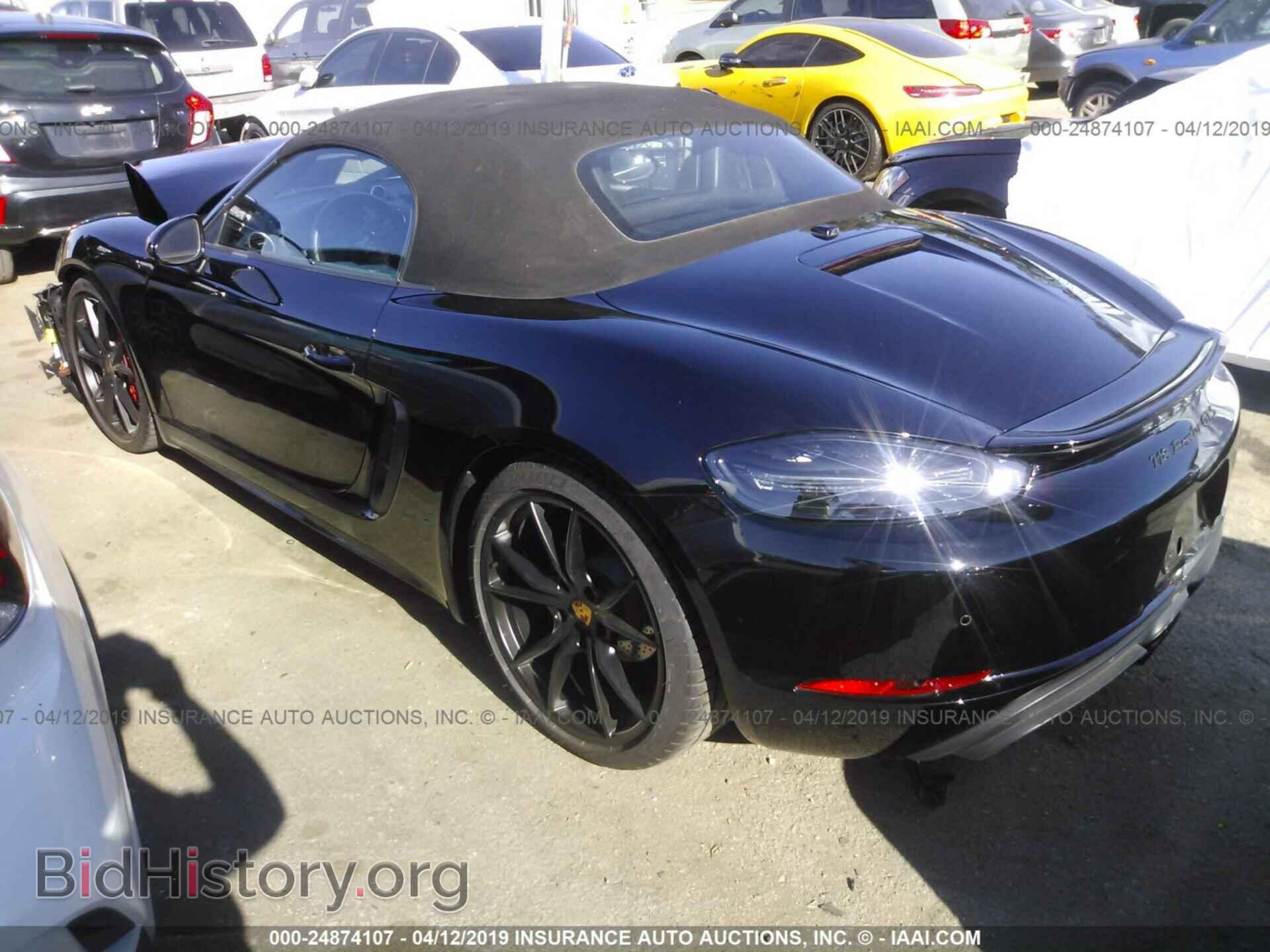 2018 PORSCHE BOXSTER - VIN: WP0CB2A80JS229176 - Фото 3